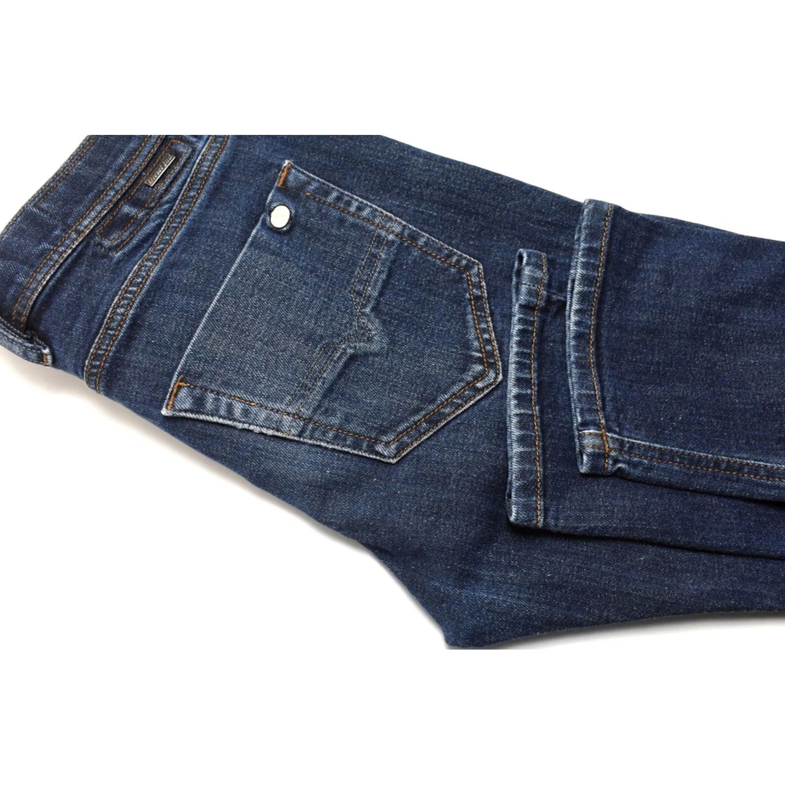 Diesel DIESEL Thepphar Slim-Carrot 064B Stretch Jeans Men Slim W28/L32 Blue, 98% Cotton, 2% Elastane, Slim Fit, Jeans, Regular Size, Logo, Faded Size US 28 / EU 44 - 5 Thumbnail