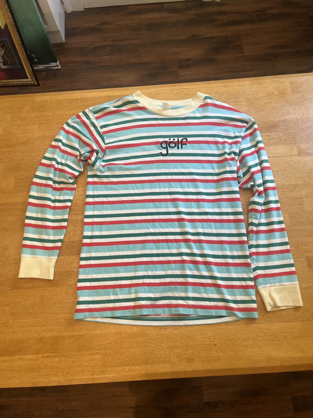 Golf Wang Golf Wang Euro Stripped Long Sleeve Size US L / EU 52-54 / 3 - 1 Thumbnail