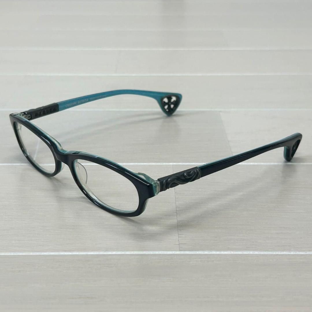 Chrome Hearts CHROME HEARTS SKY Eyelasses Black/Blue Size ONE SIZE - 10 Thumbnail