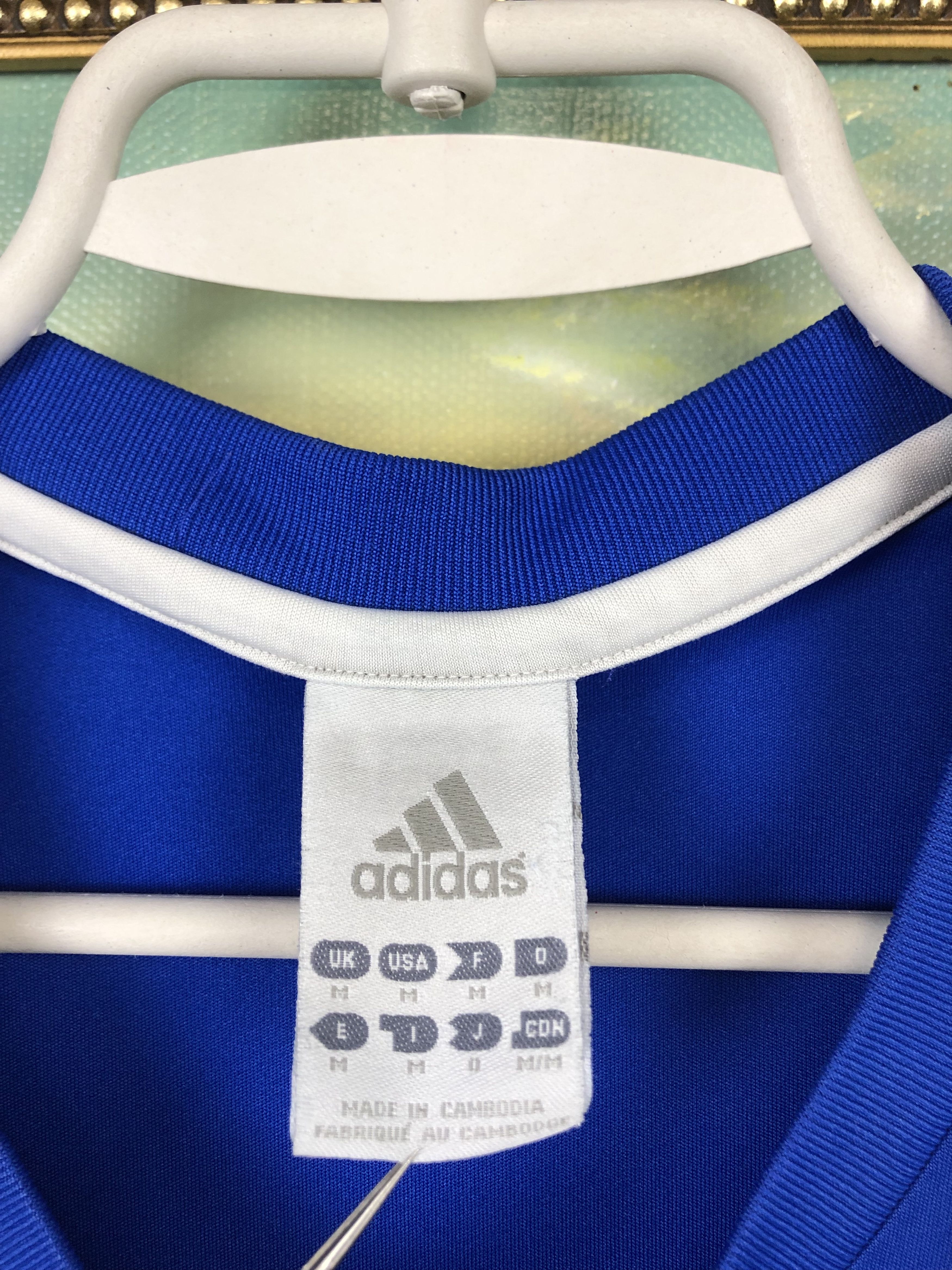 Adidas Valencia football shirt 2015 Adidas Soccer Rare Jersey Size US M / EU 48-50 / 2 - 7 Thumbnail