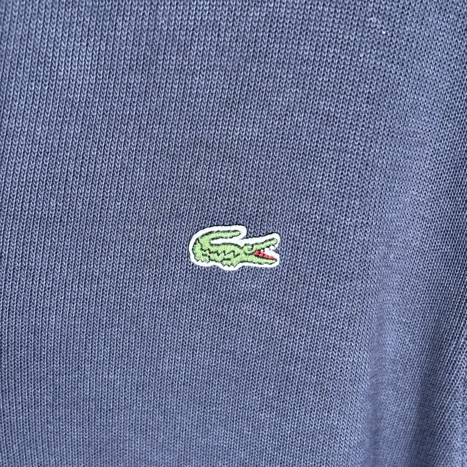 Lacoste Lacoste Navy 1/4 Zip Pullover Sweatshirt Men’s XL (FR 6) Size US XL / EU 56 / 4 - 3 Thumbnail