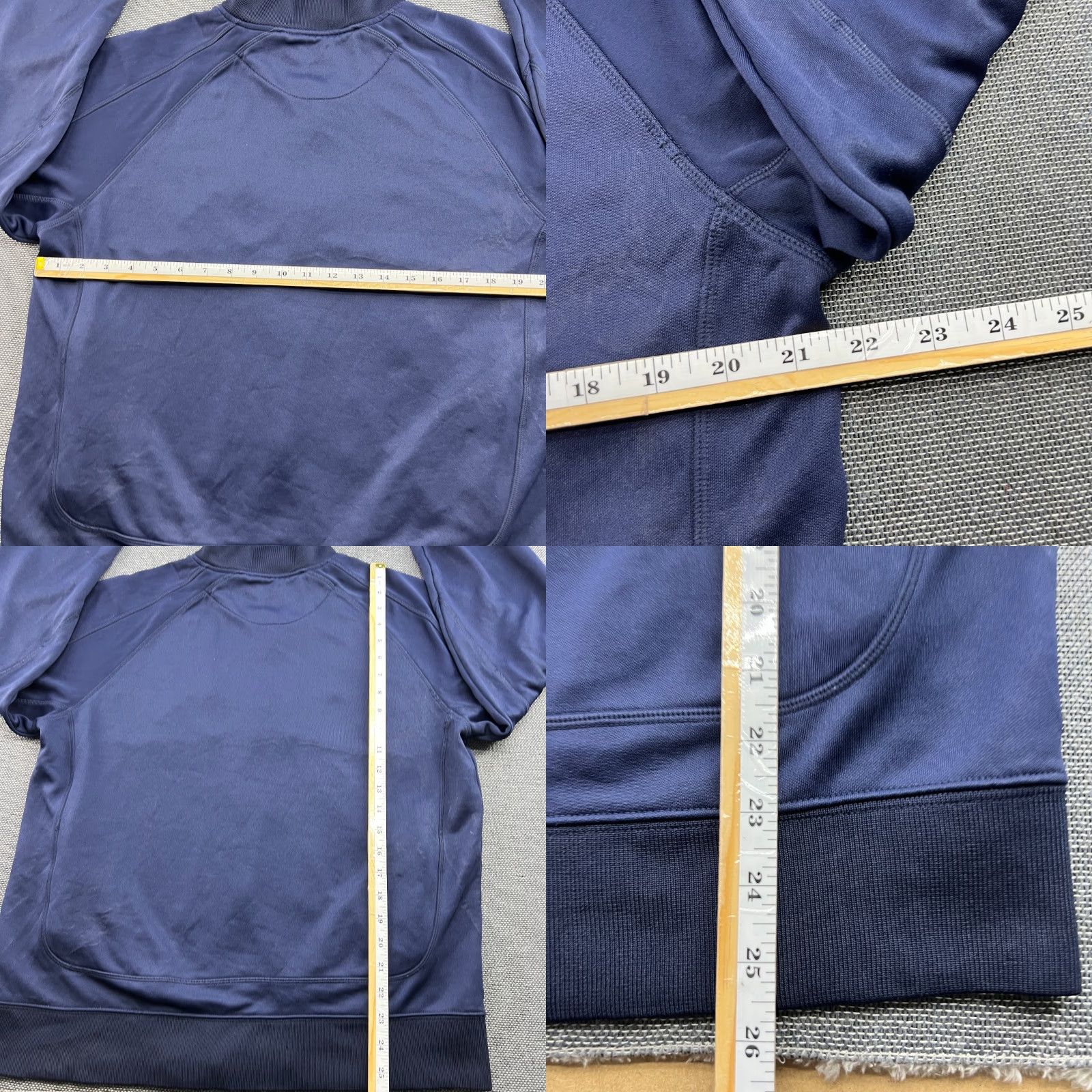 Kappa Kappa Jacket Blue Full Zip Softshell Mens Large Vintage Italy Rugby Team Track Size US L / EU 52-54 / 3 - 9 Thumbnail