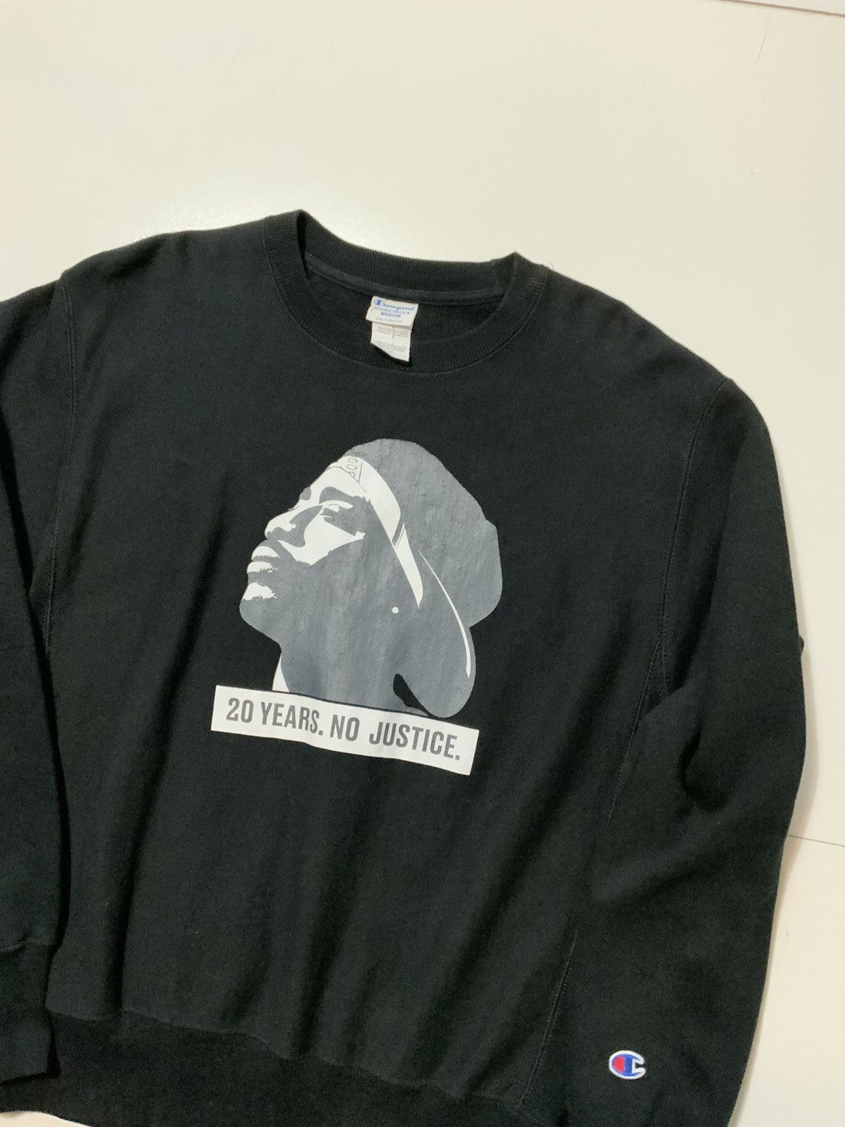 Champion Champion Reverse Weave Unsolved Tupac Shakur Sweatshirt Size US M / EU 48-50 / 2 - 3 Thumbnail