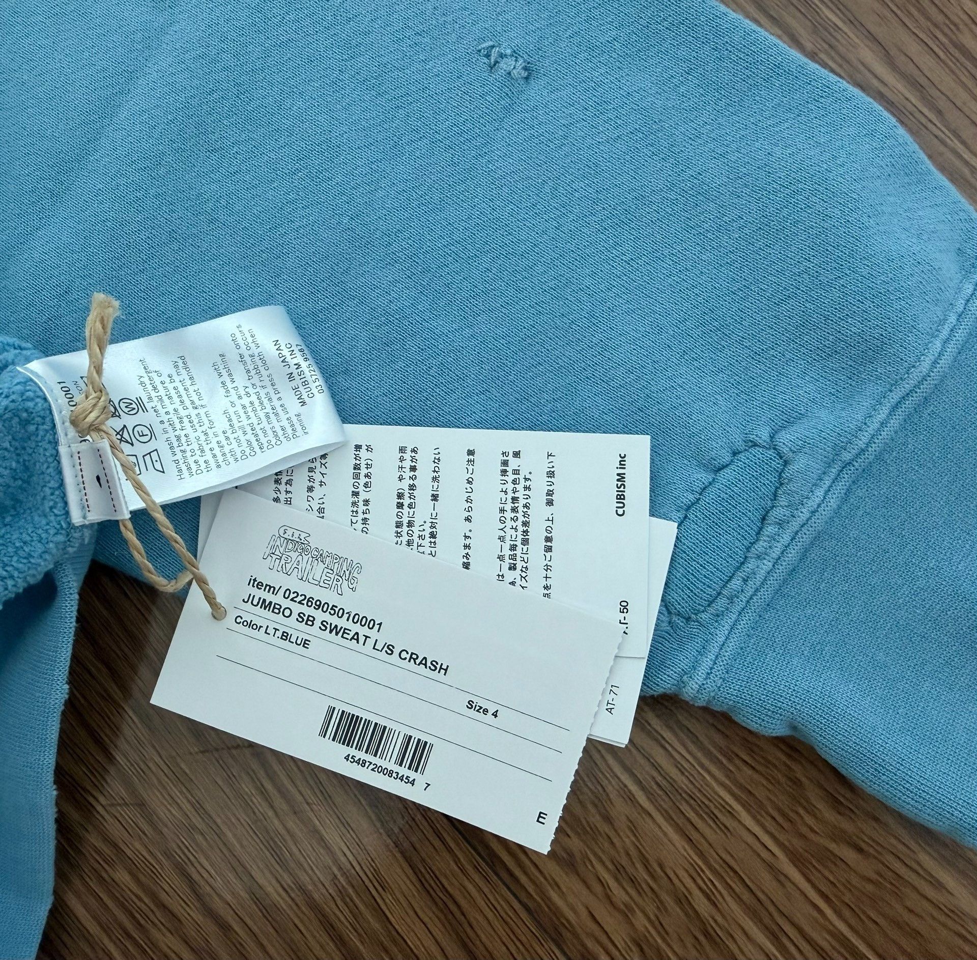 Visvim VISVIM 26SS ICT JUMBO SWEAT L/S Size US XL / EU 56 / 4 - 3 Thumbnail