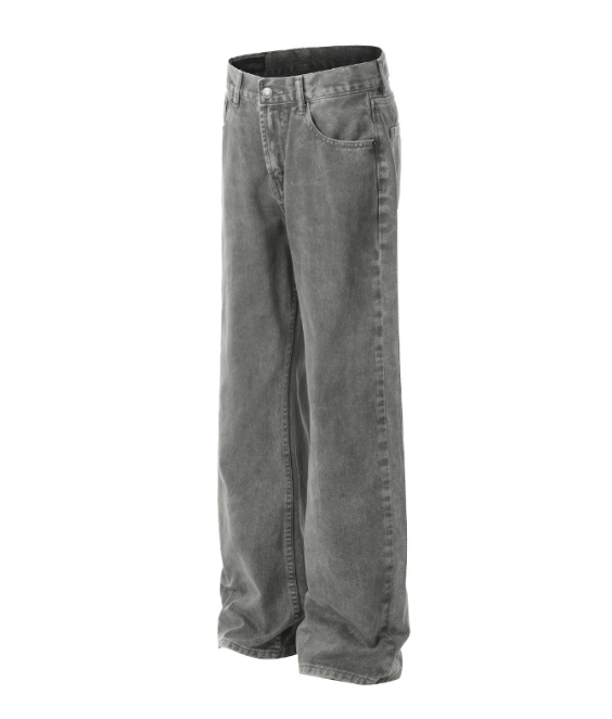 Japanese Brand × Jean American high street casual straight loose cool jeans Size US 32 / EU 48 - 3 Thumbnail