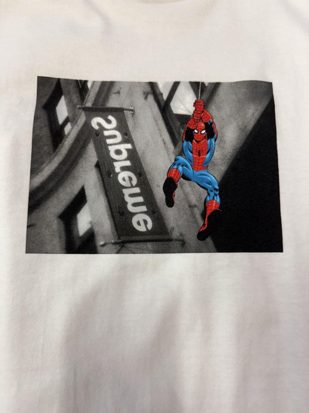 Supreme Supreme Spider Man Tee Size US M / EU 48-50 / 2 - 2 Thumbnail
