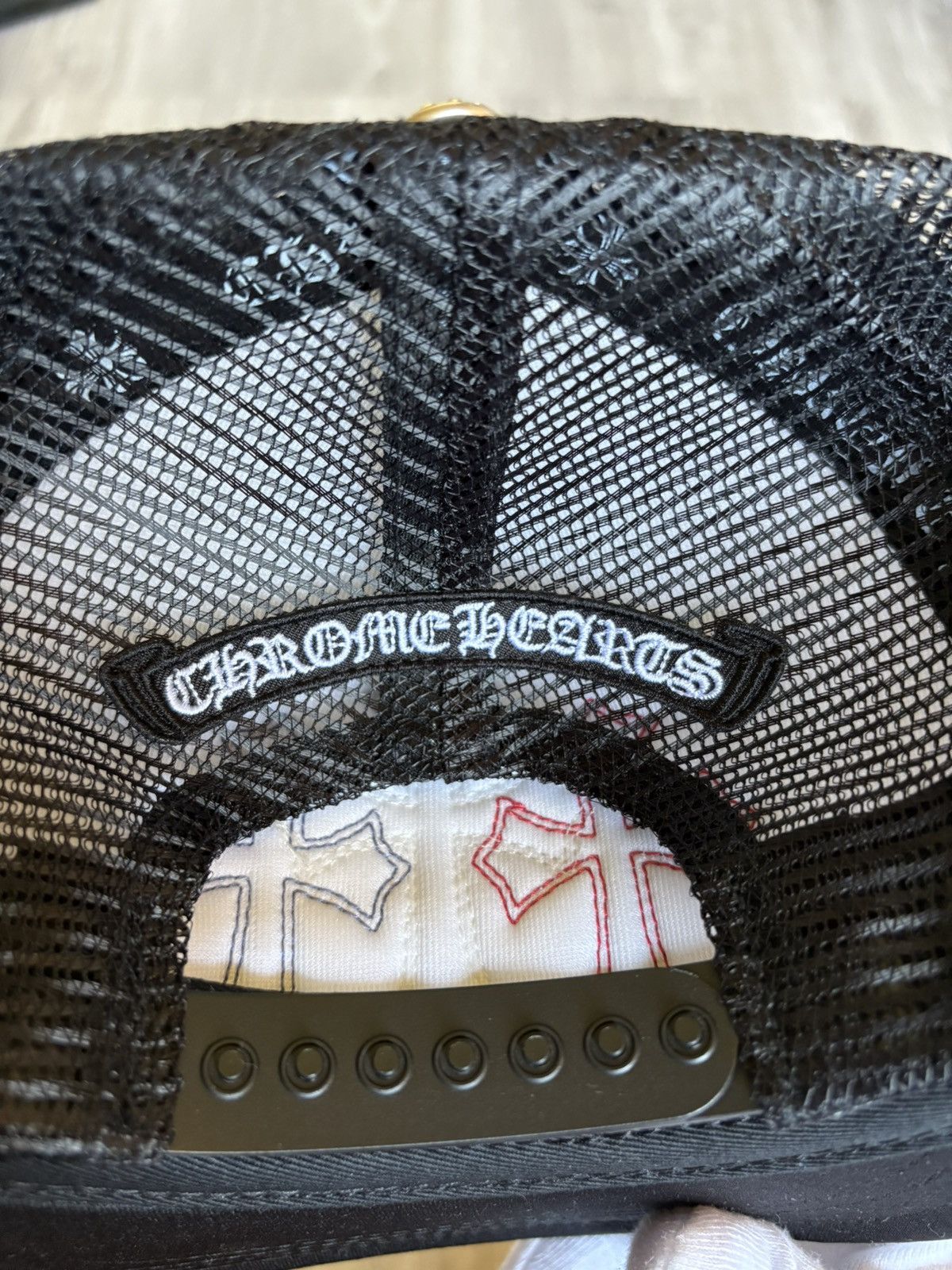 Chrome Hearts Chrome Hearts USA Cemetery Trucker Hat Size ONE SIZE - 4 Thumbnail