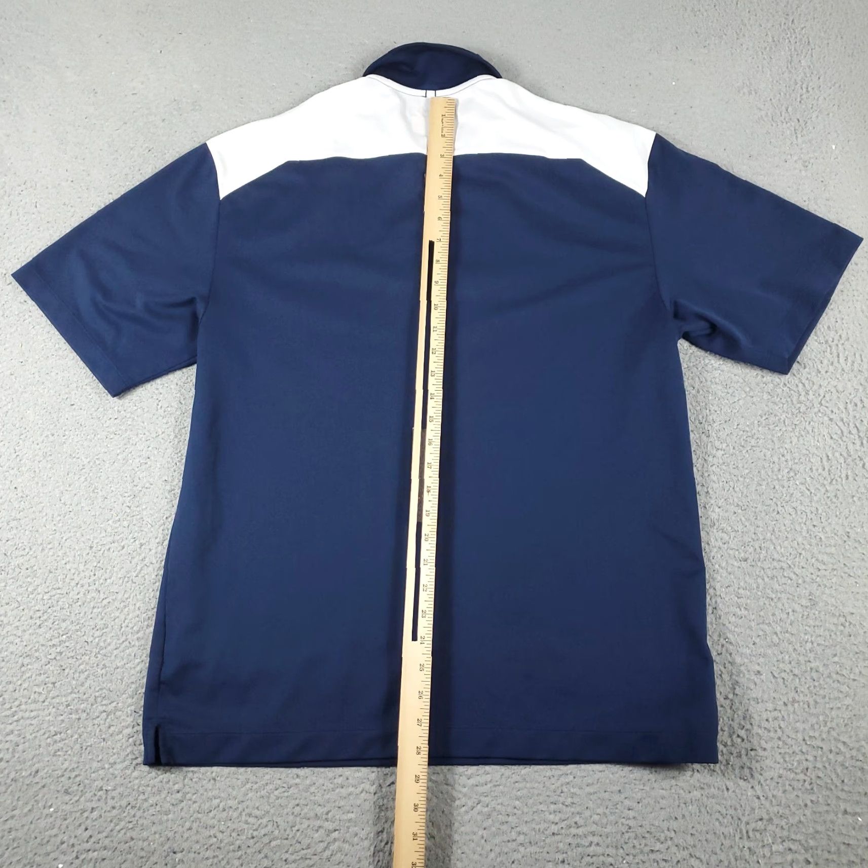 Nike Nike Polo Shirt Mens Size Large Blue White Swoosh Casual Short Sleeve Adult Size US L / EU 52-54 / 3 - 3 Thumbnail