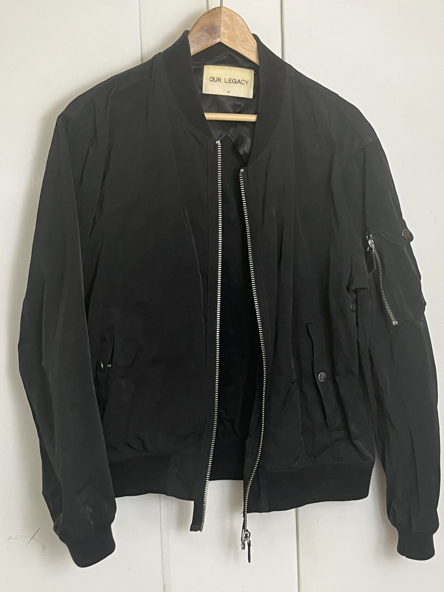チ*い様 Our Legacy 14aw black shinmer jacke チ*い様 Our Legacy 14aw black shinmer jacke チ*い様 Our Legacy