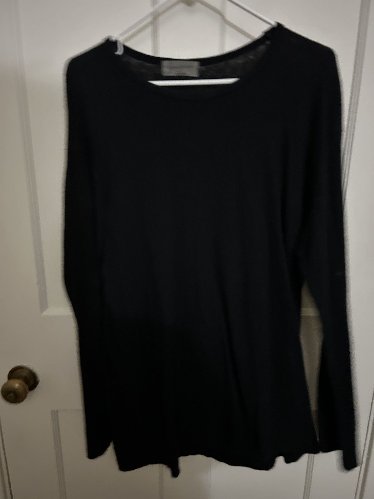 Yohji Yamamoto Yohji Yamamoto Pour Homme “Help Me I’m Hot” Longsleeve Size US L / EU 52-54 / 3 - 2 Thumbnail