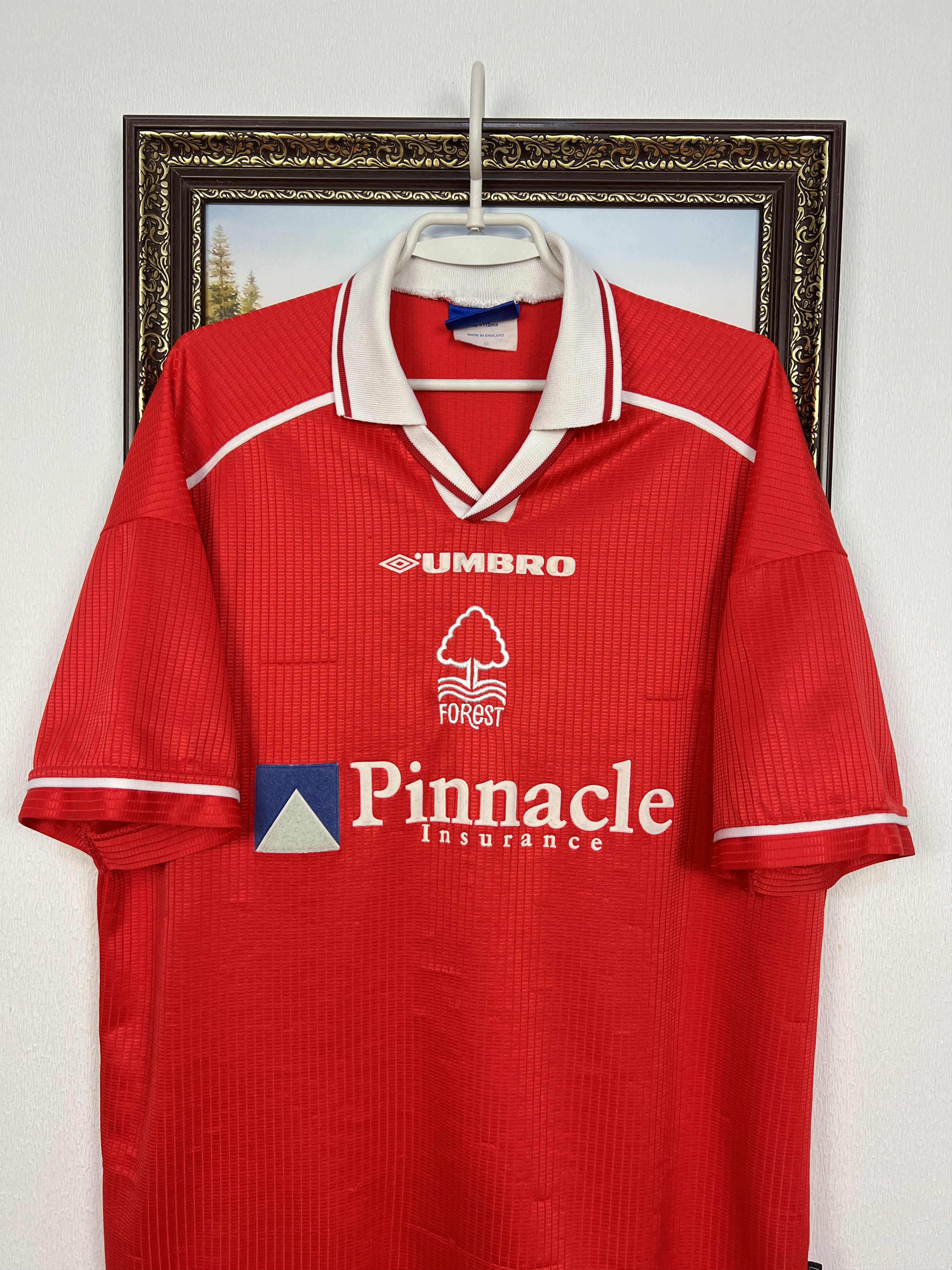 Umbro Nottingham Forest Home football shirt 1998 Soccer Umbro Size US XL / EU 56 / 4 - 2 Thumbnail