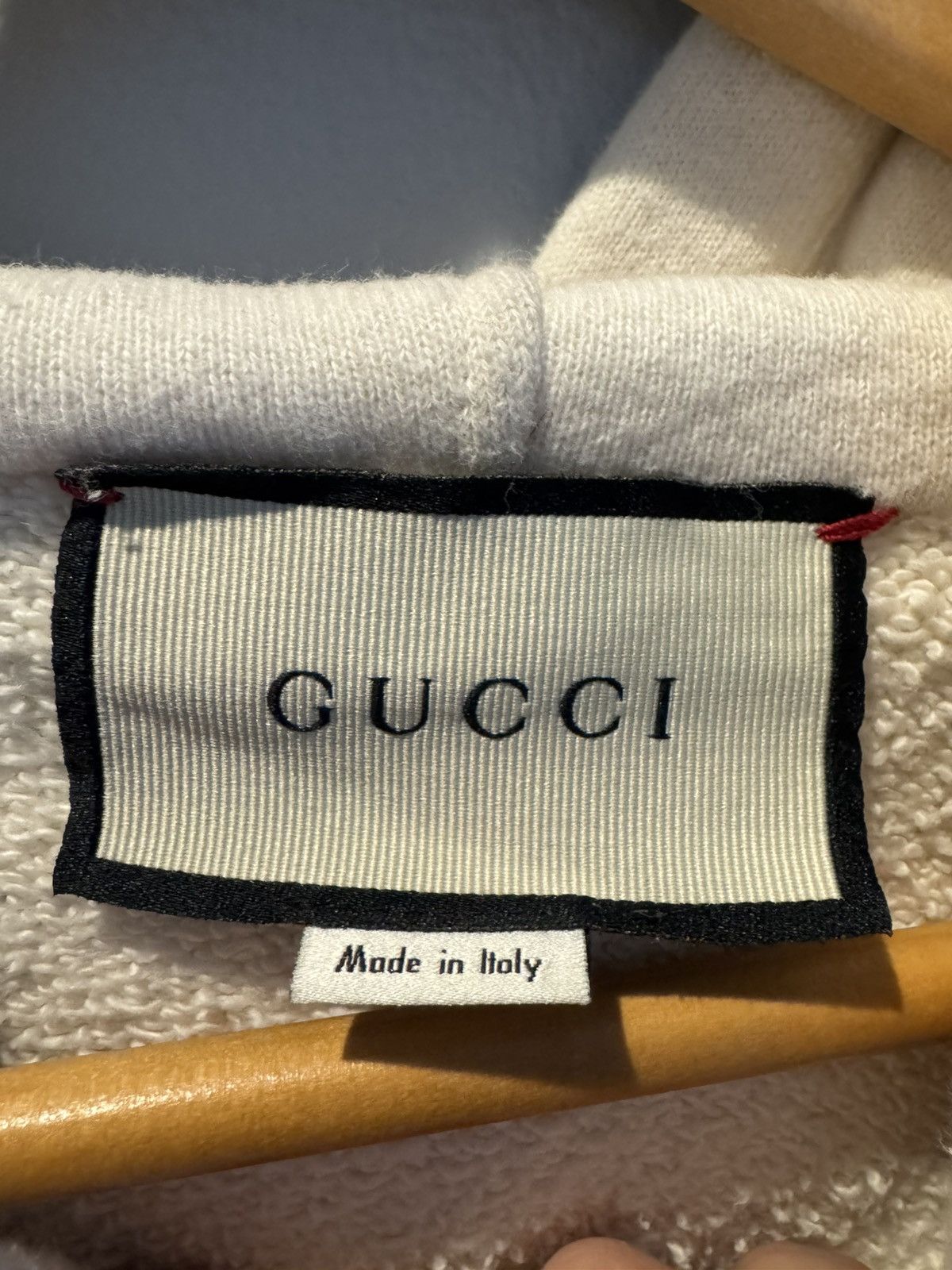 Gucci Gucci oversized white hoodie Size US M / EU 48-50 / 2 - 3 Thumbnail