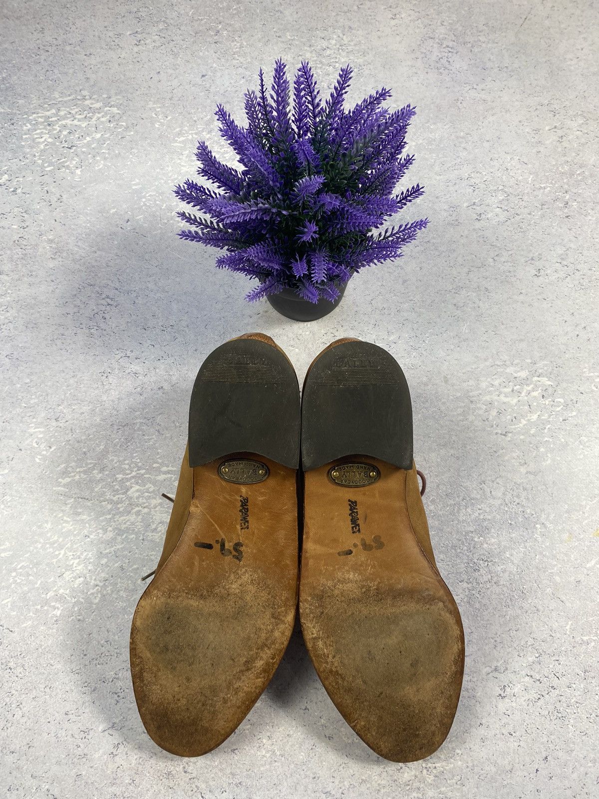 Bally Bally Suede/Leather Men’s Shoes Size US 9 1/2 Hand Made Size US 9.5 / EU 42-43 - 4 Thumbnail