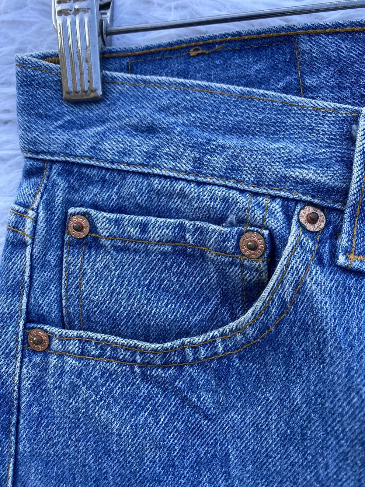 Levi's Rare Vintage Levi’s 501 Paints Splatter Denim Jeans Size US 28 / EU 44 - 11 Thumbnail