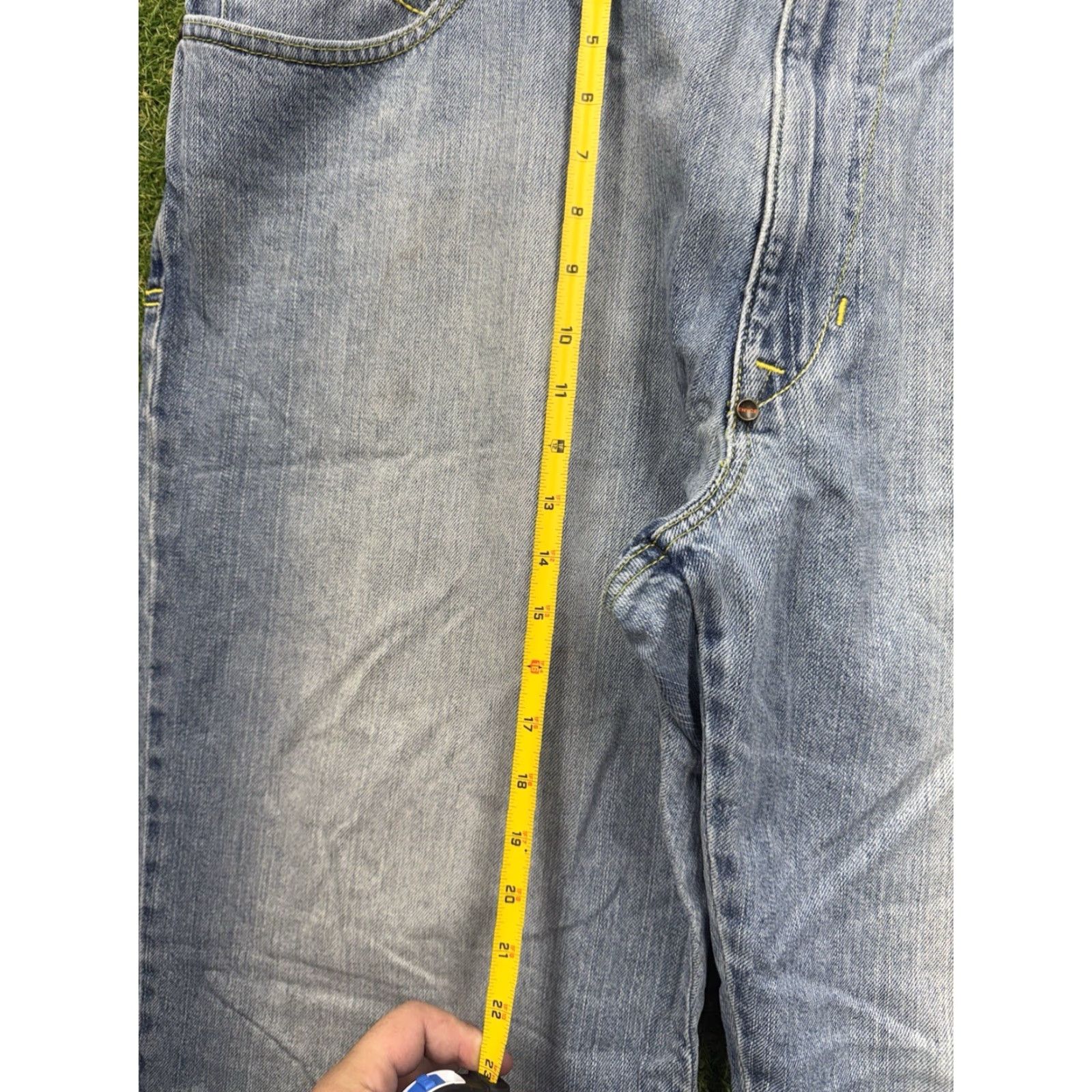 Enyce Enyce Jeans 44x33 Mens Wide Leg Baggy Hip Hop Skater JNCO Casual 2000s 90s Y2K Size US 44 / EU 60 - 4 Thumbnail