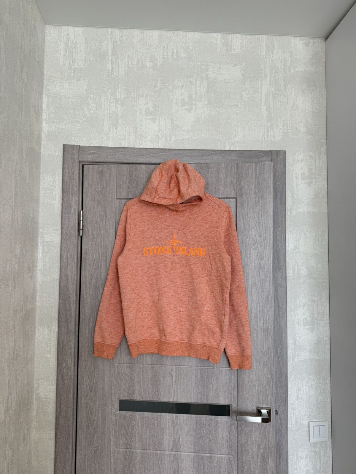 Stone Island Stone Island Men’s Big Logo Cotton Hoodie Pullover Size US S / EU 44-46 / 1 - 1 Thumbnail