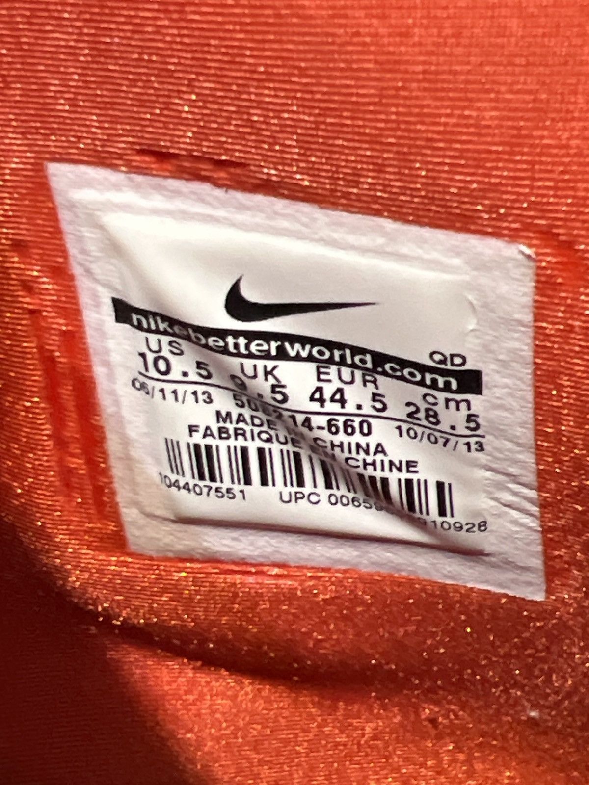 Kanye West × Nike Nike Air Yeezy 2 SP Red October Size US 10.5 / EU 43-44 - 8 Thumbnail