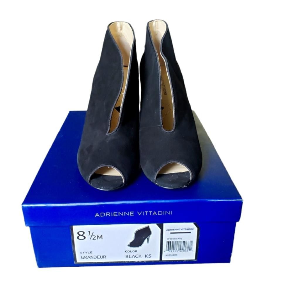 Designer Adrienne Vittadini AV-Grandeur in Black 8.5 M Size US 8.5 / IT 38.5 - 1 Thumbnail