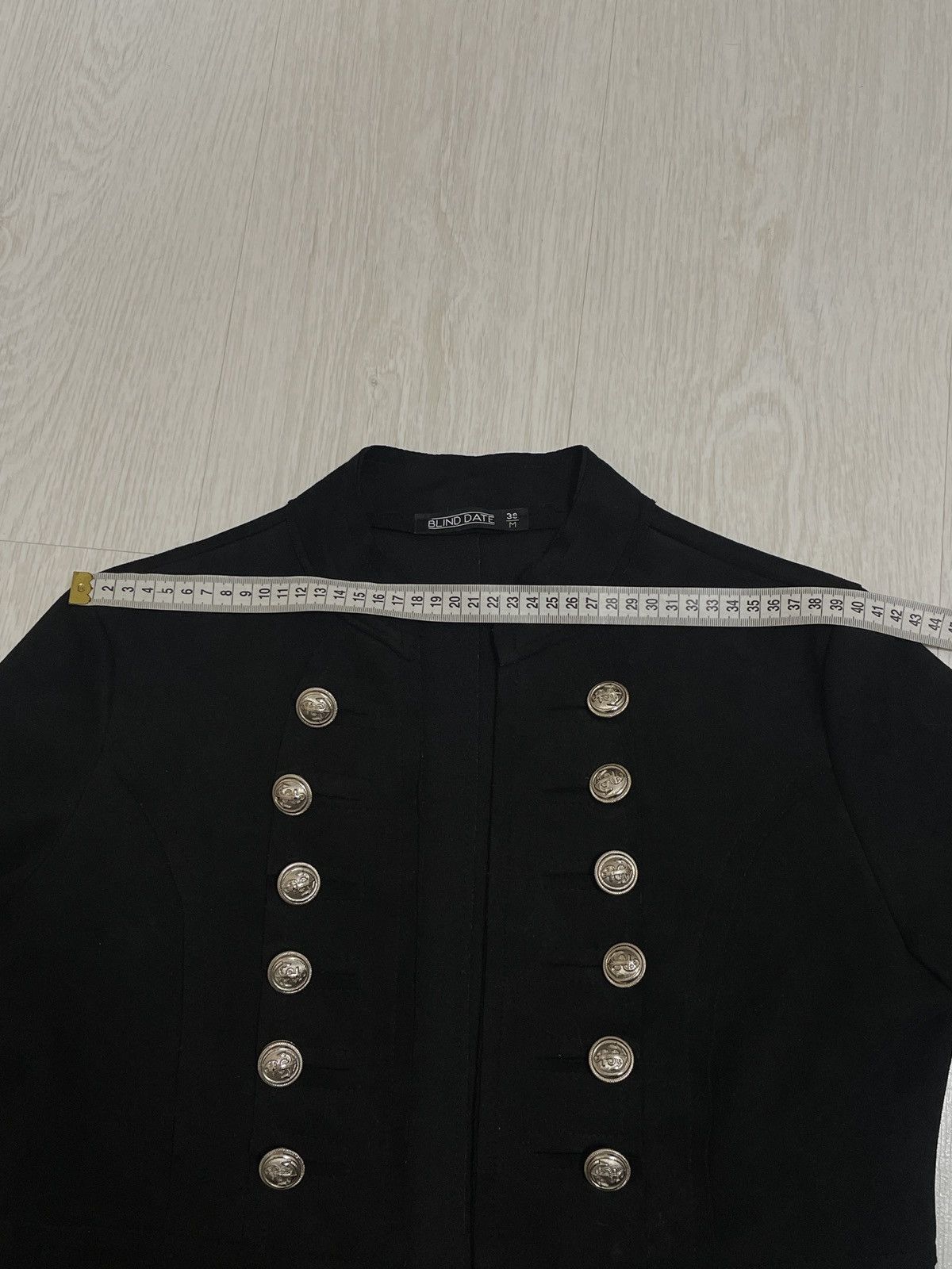 Hysteric Glamour 00s Napoleon Military Jacket Japan 29 PPFM If Six Was Nine Size XS / US 0-2 / IT 36-38 - 13 Thumbnail