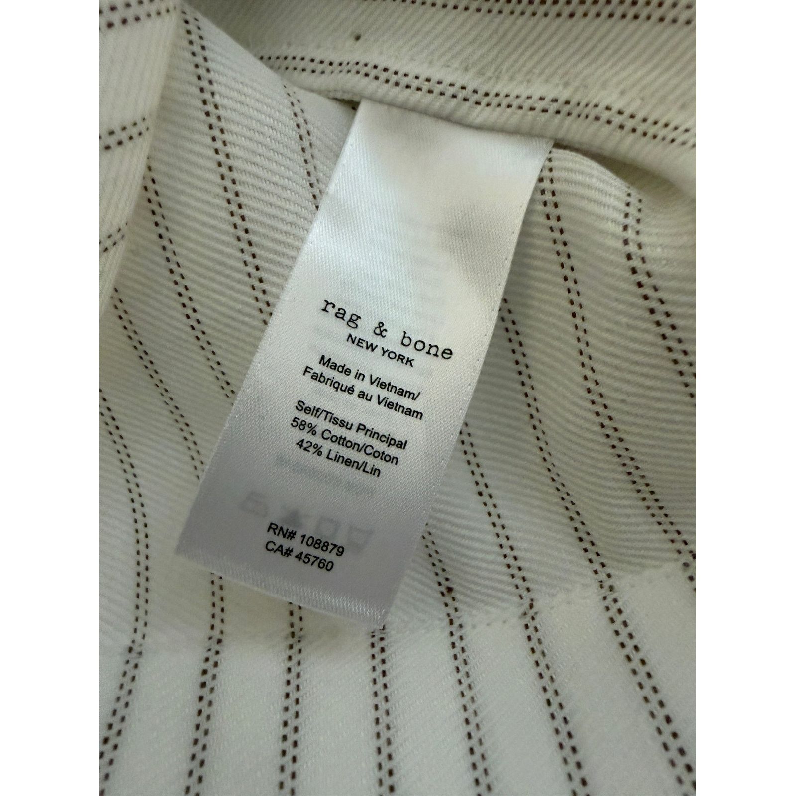 Rag & Bone Rag & Bone NWT Reese Camp Shirt Size S / US 4 / IT 40 - 4 Thumbnail