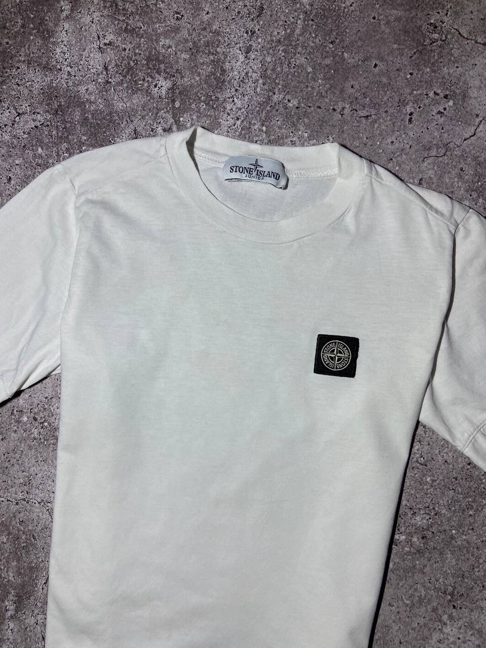 Stone Island Stone Island Junior 8/128 White T-Shirt Patch Program Size US XXS / EU 40 - 2 Thumbnail