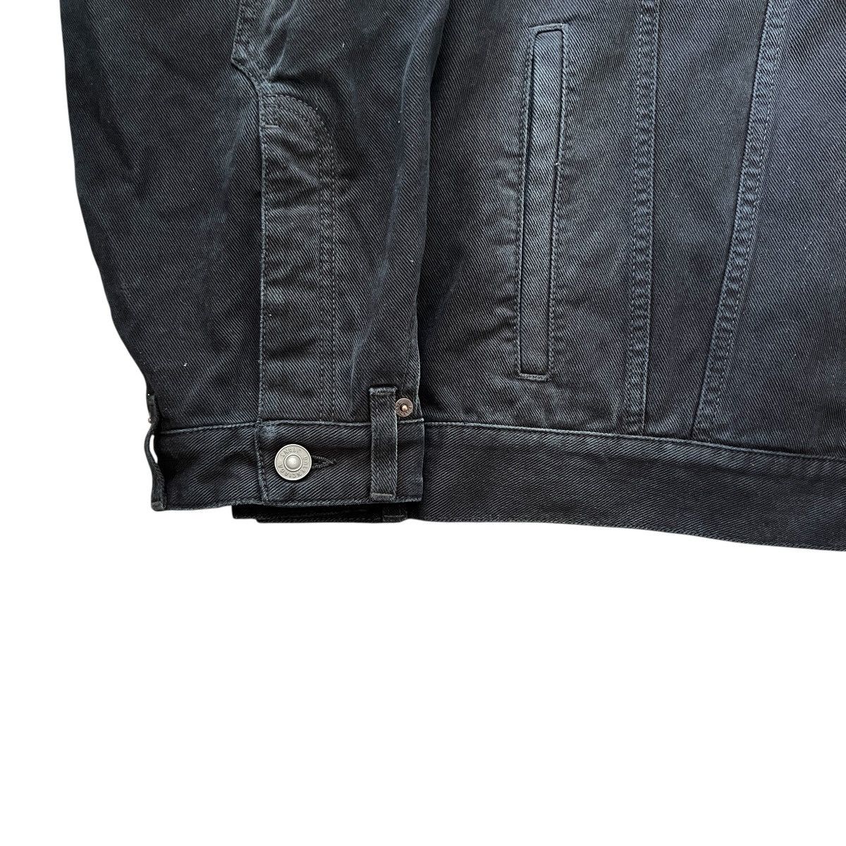 Balenciaga BALENCIAGA 23 Winter LOOK16 Deconstructed Black Denim Jacket Size US M / EU 48-50 / 2 - 3 Thumbnail