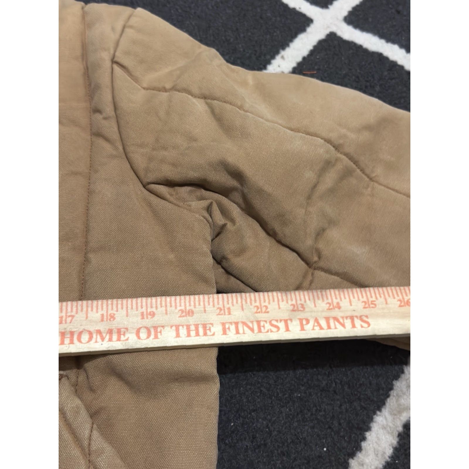 Walls VINTAGE Walls Blizzard-Pruf Canvas Jacket Mens M Brown Corduroy Collar Mid-Length Jacket/Coat Size US M / EU 48-50 / 2 - 3 Thumbnail