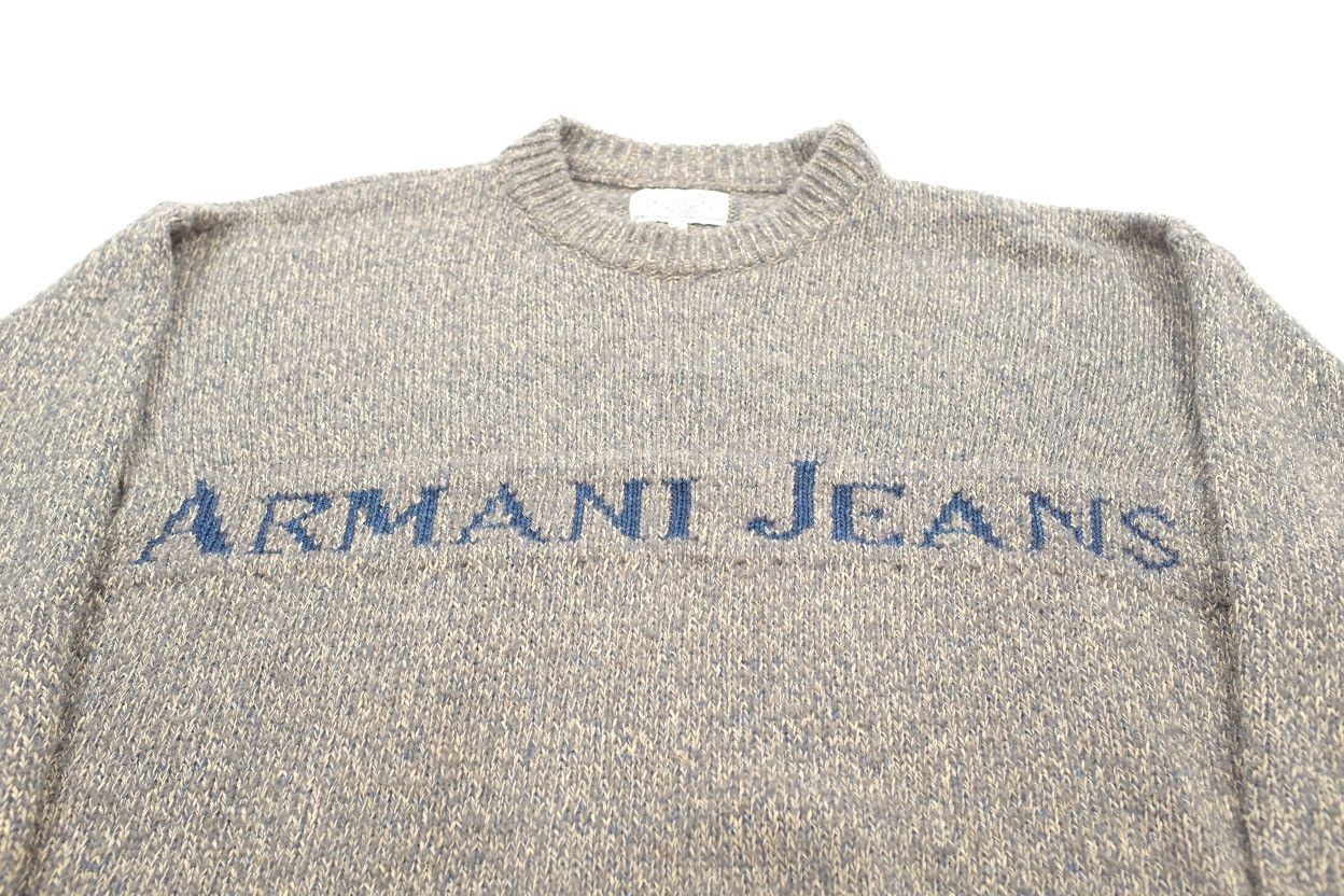 Armani Armani Vintage Wool Linen Sweater Size US XL / EU 56 / 4 - 4 Thumbnail