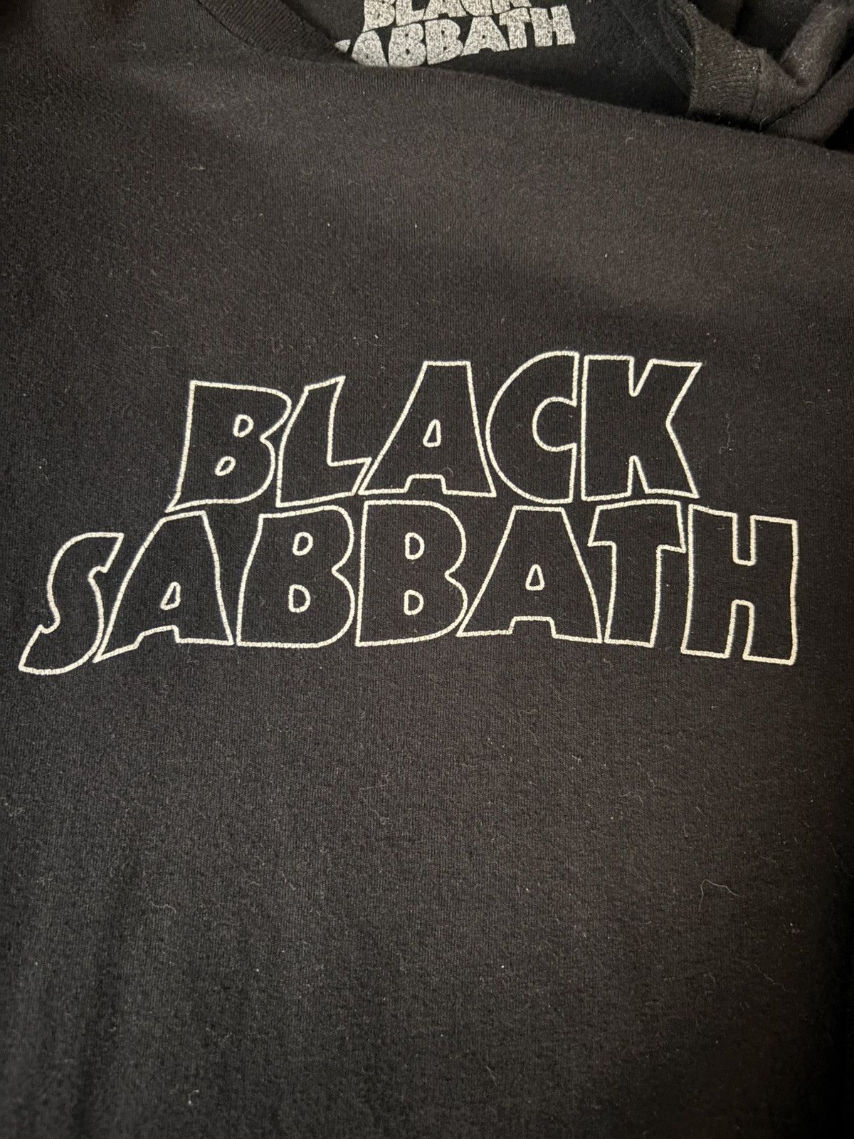 Black Sabbath Henry Logo Long Sleeve Shirt Size US M / EU 48-50 / 2 - 3 Thumbnail