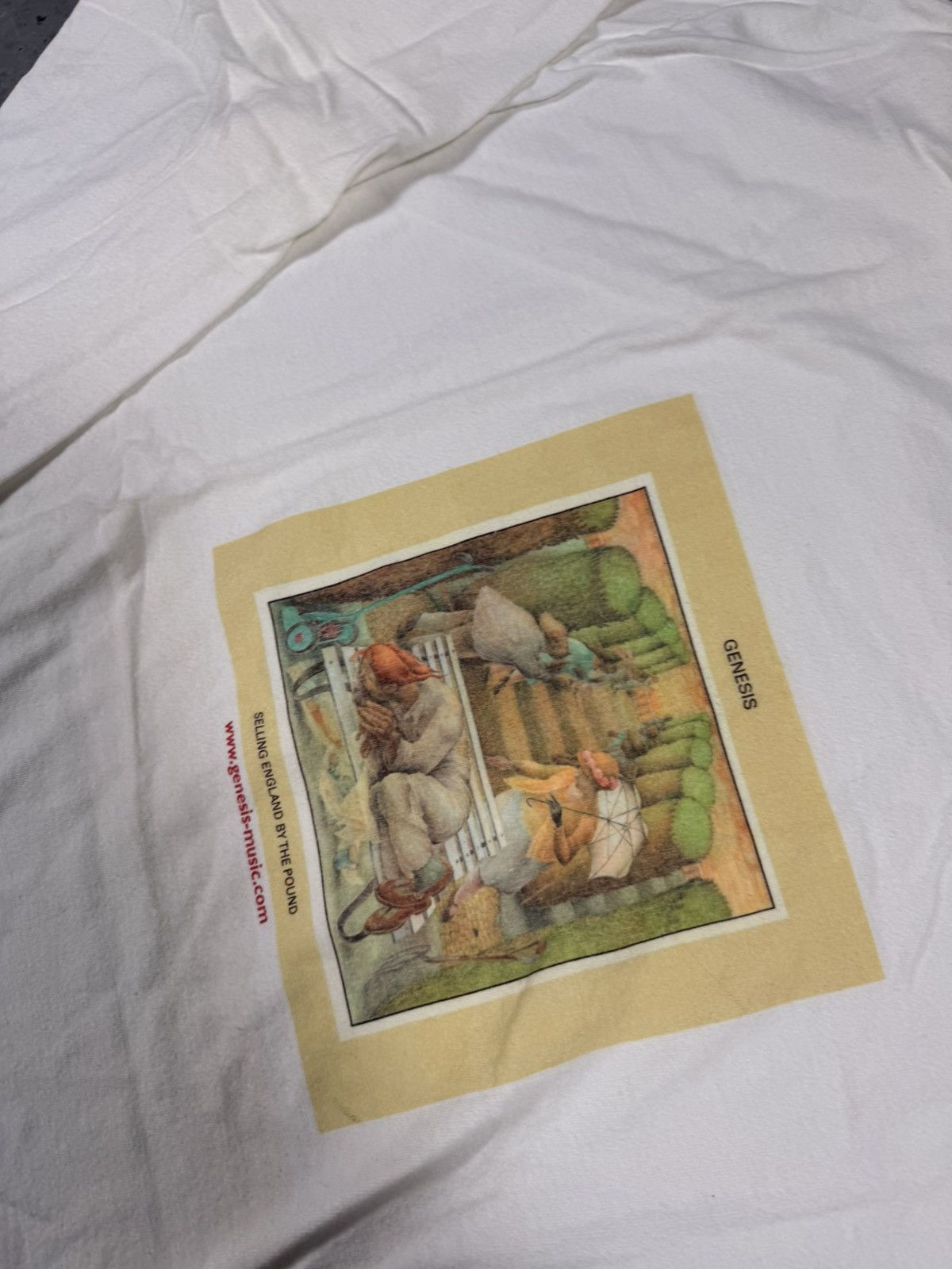 Other Vintage Genesis Selling England By The Long sleeve Tour Tee Size US L / EU 52-54 / 3 - 3 Thumbnail