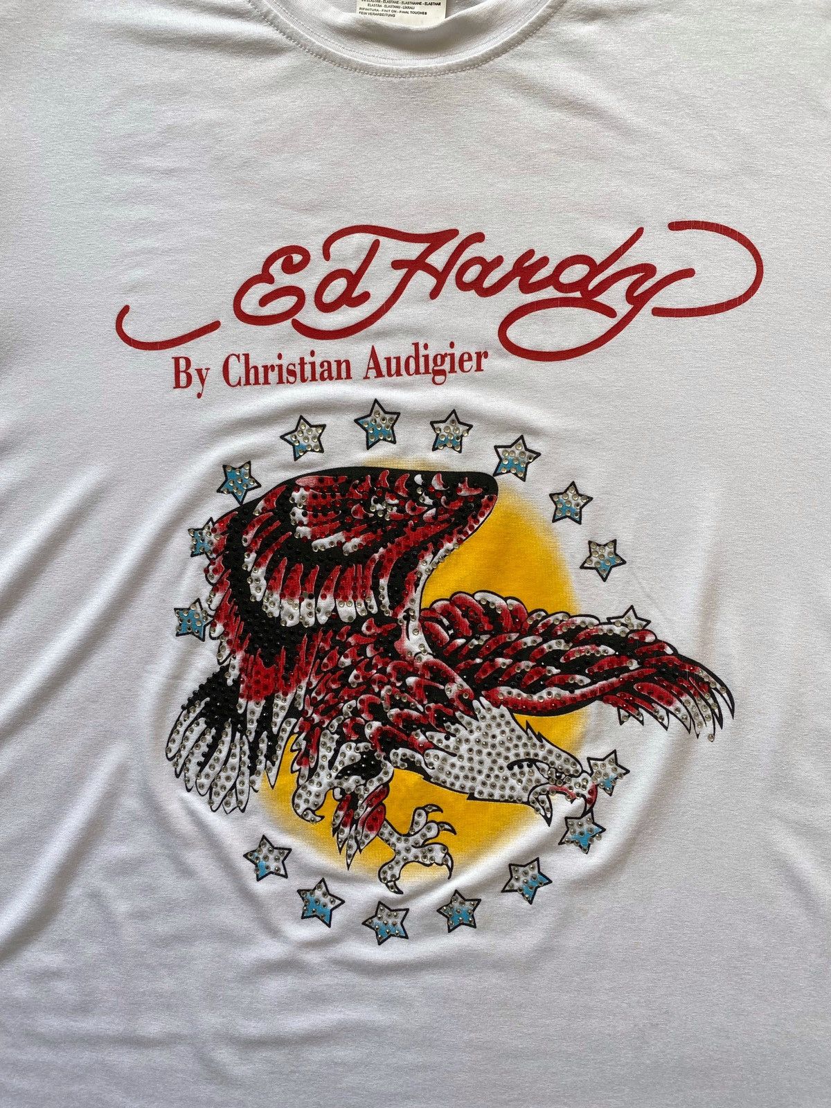 Christian Audigier ED HARDY BY CHRISTIAN AUDIGIER VINTAGE TEE Size US XL / EU 56 / 4 - 2 Thumbnail