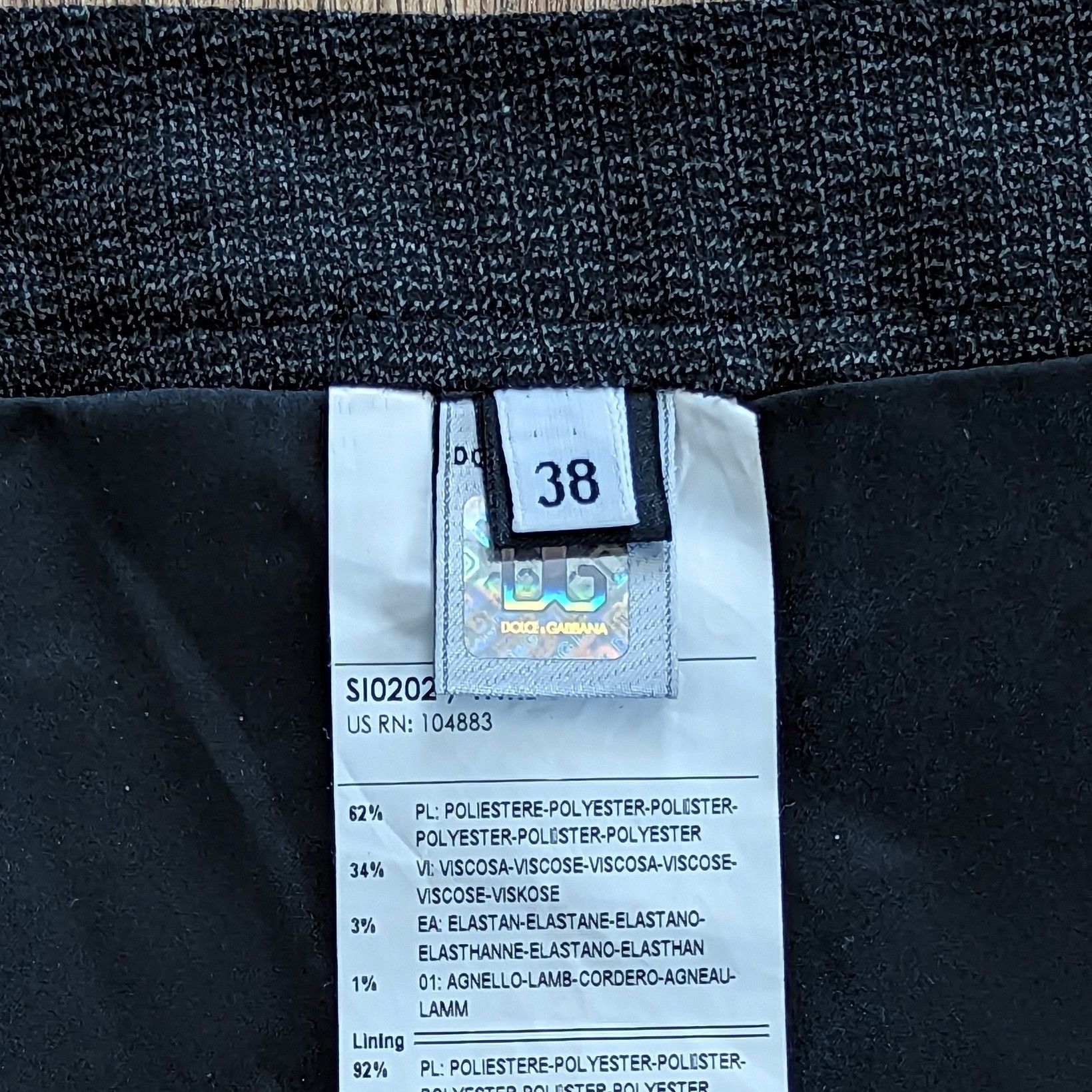Dolce & Gabbana Dolce & Gabbana Mini Skirt Leather Applic 38 M Made In Italy Size 26" / US 2 / IT 38 - 15 Thumbnail