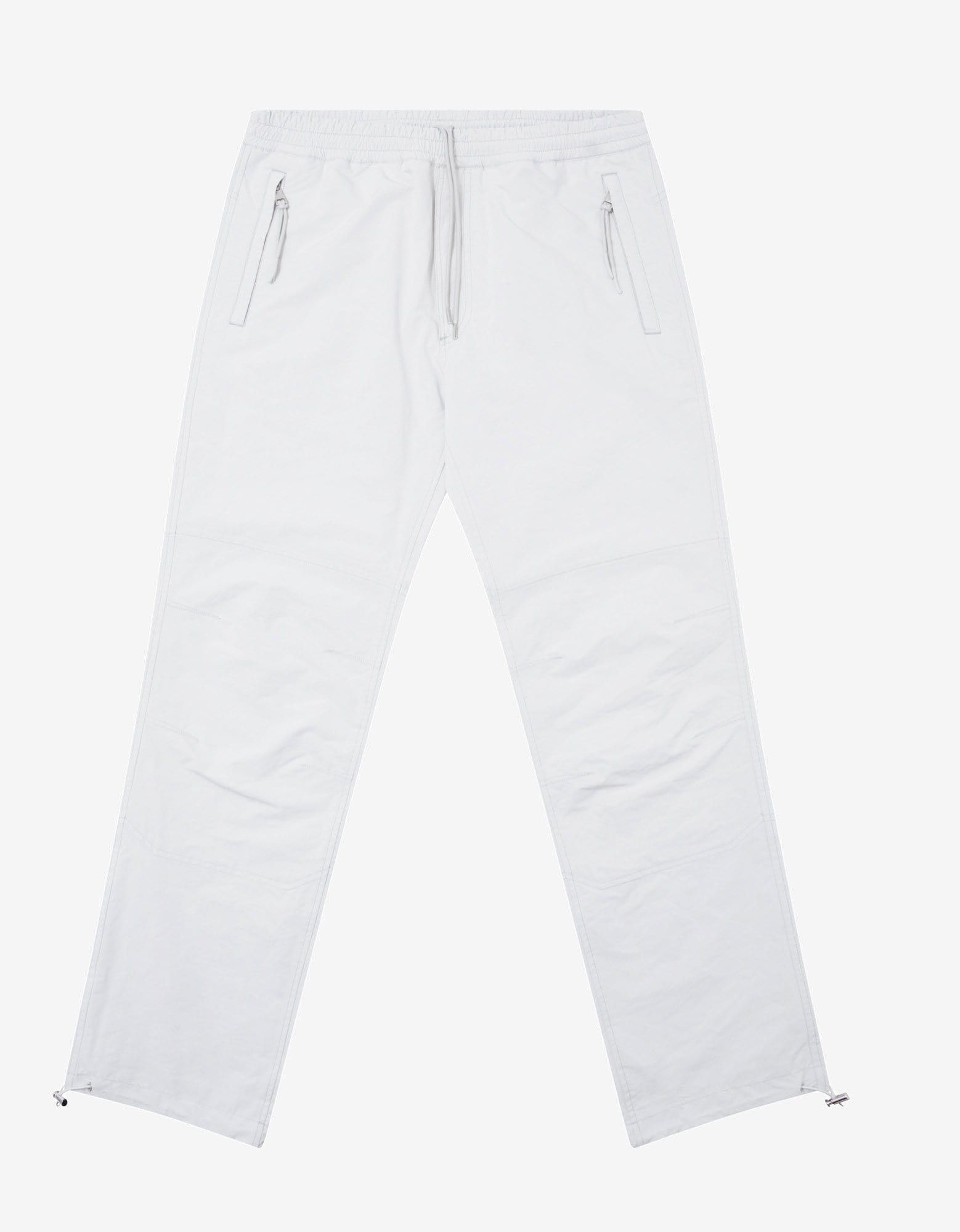 image of Moncler Genius Light Grey Nylon Athletic Trousers in White, Men's (Size 34)