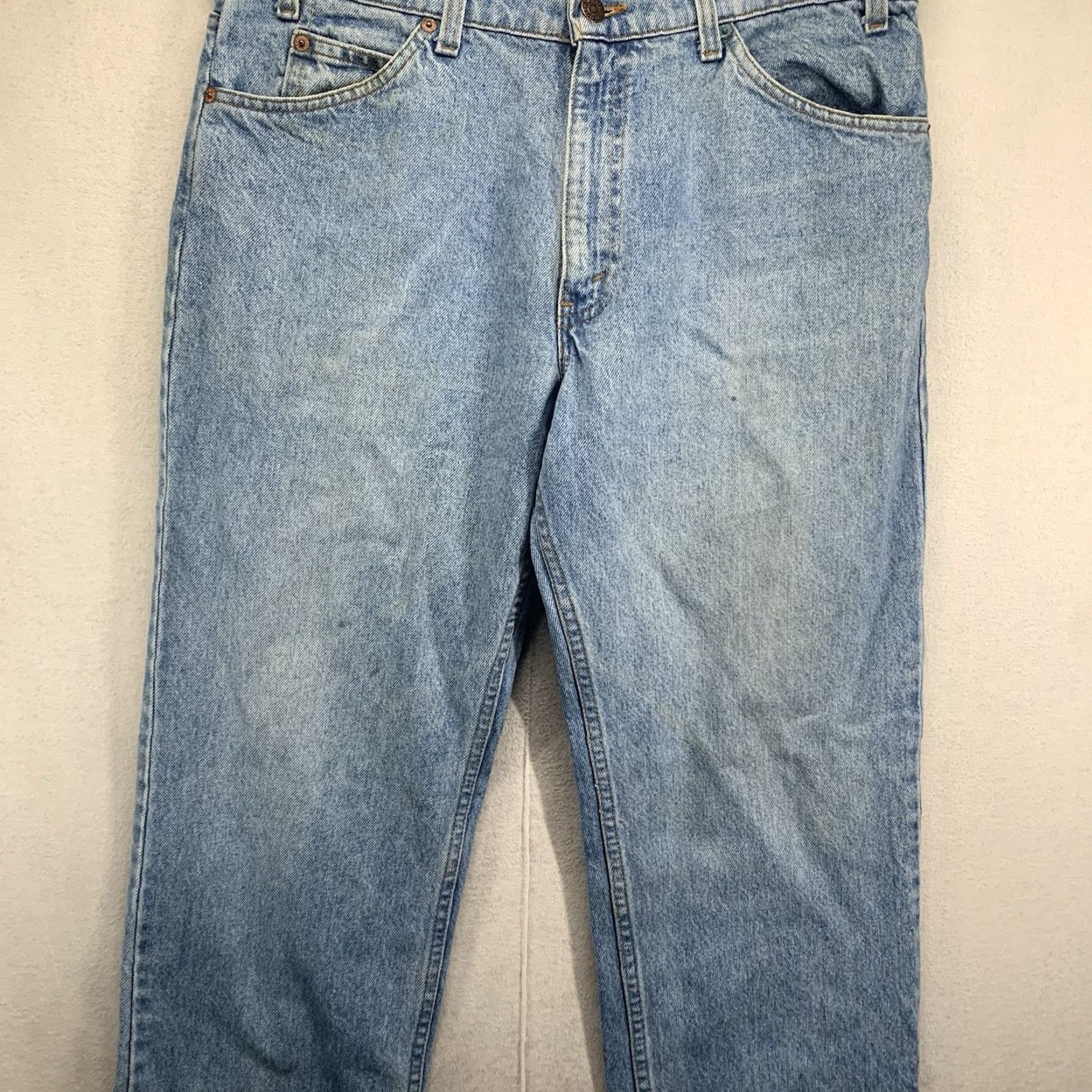 Vintage Vintage Levi's Men’s Jeans 506 36x30 Straight Fit Mid-Rise Denim U.S. Made 1990s Size US 36 / EU 52 - 7 Thumbnail
