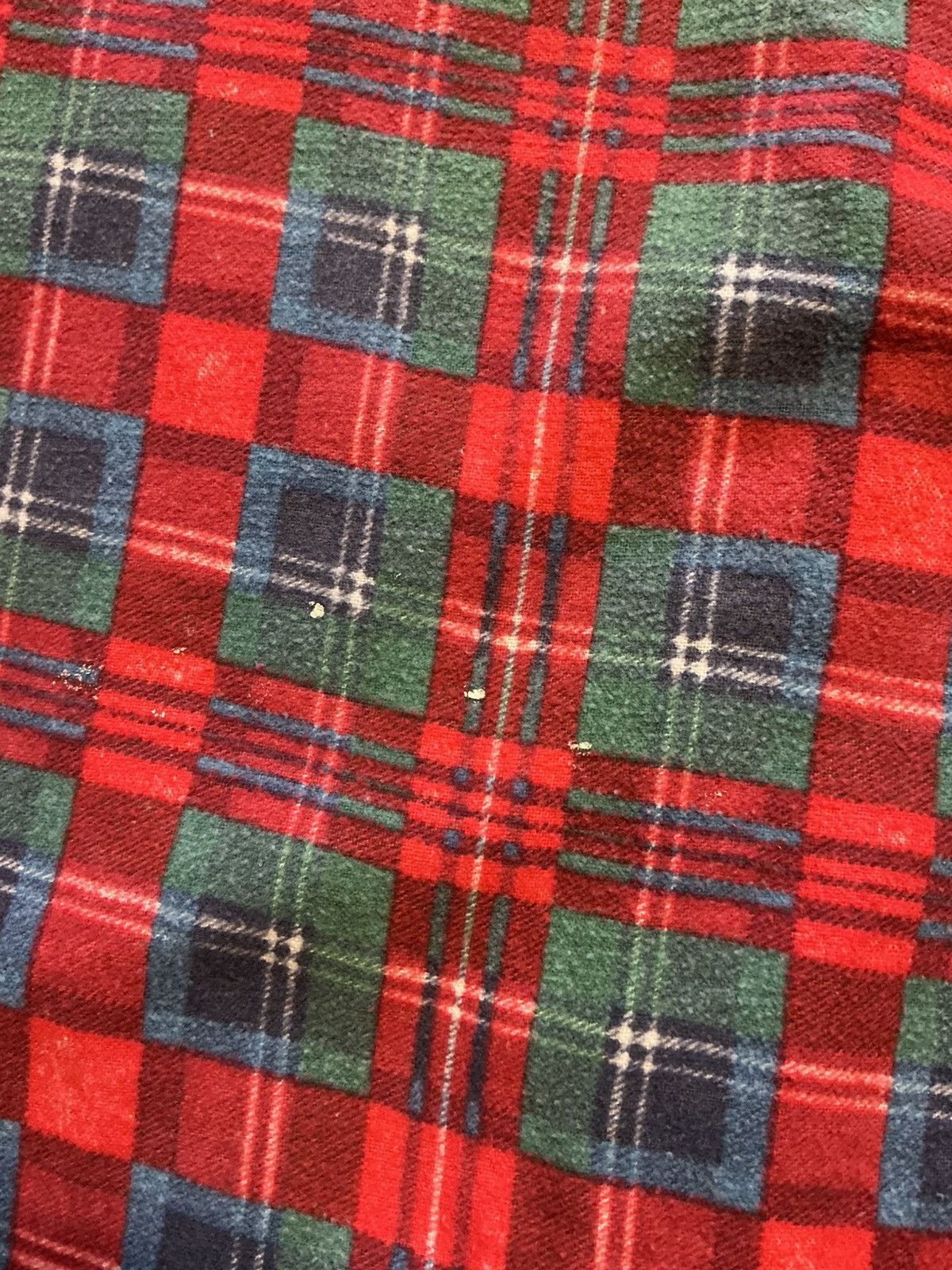 JCPenney Vintage 70s 80s JCPenney Plaid Printed L/S Flannel Shirt Size US XL / EU 56 / 4 - 7 Thumbnail
