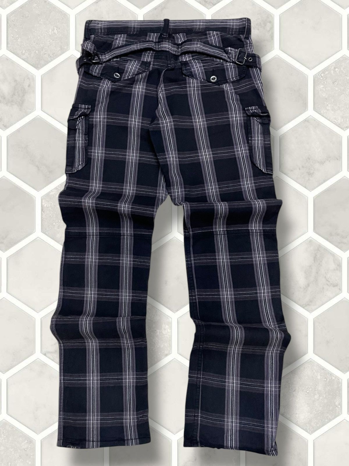 Hysteric Glamour Vintage Punk Japan Designer Double Focus Casual Bondage Pant Size US 29 - 9 Thumbnail
