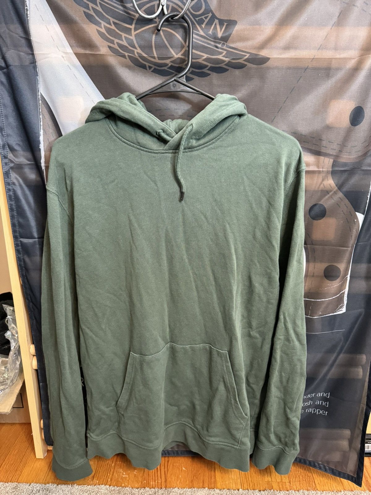 Topman Topman Green Sweatshirt Regular Fit Hoodie Size US S / EU 44-46 / 1 - 1 Thumbnail