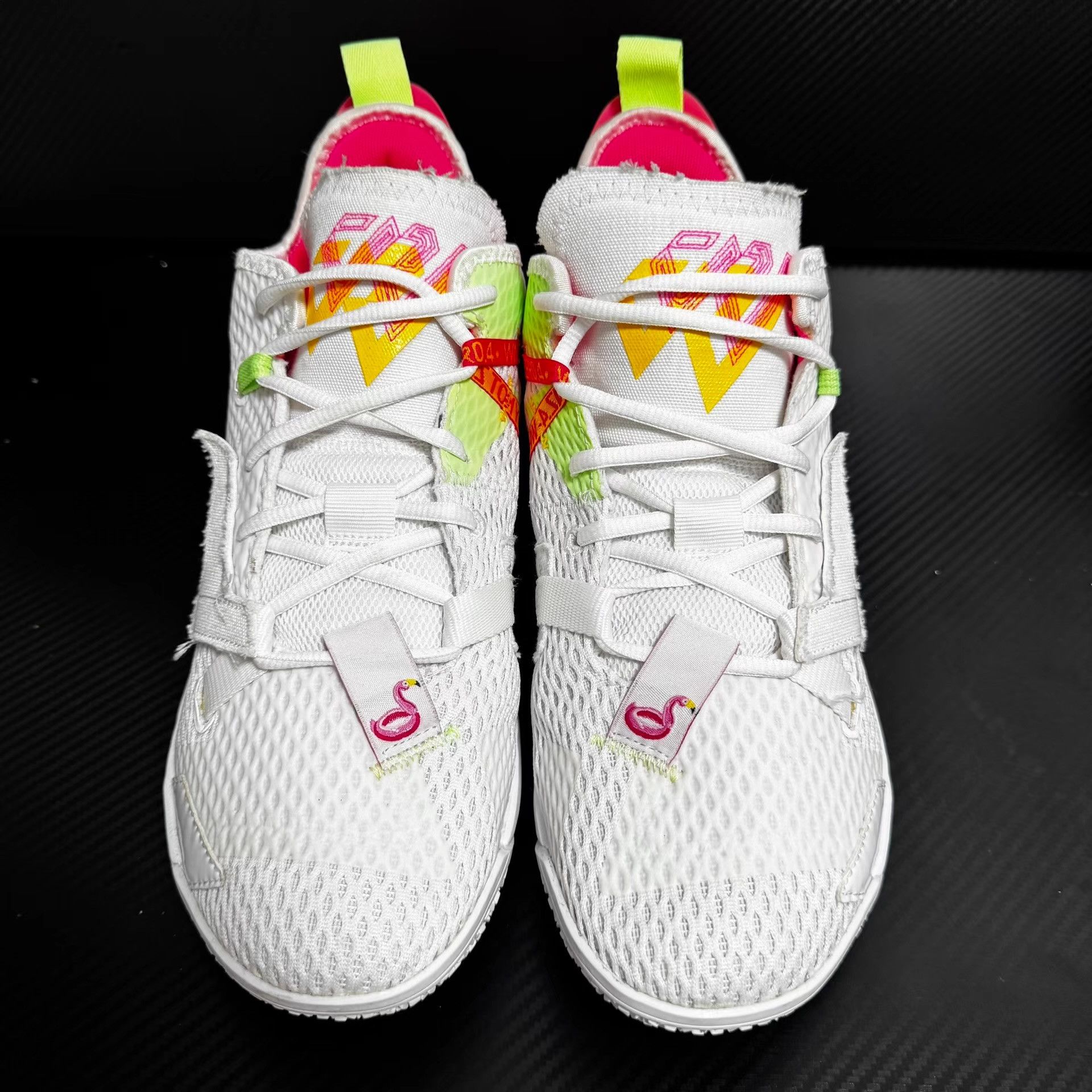 Nike Jordan Why Not Zer0.4 PF White, Yellow & Pink Colorway Q10 Size US 9.5 / EU 42-43 - 4 Thumbnail