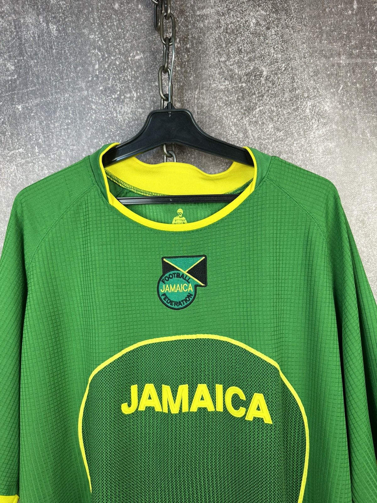 Vintage Vintage Y2k Jamaica Soccer Jersey Size US XL / EU 56 / 4 - 4 Thumbnail