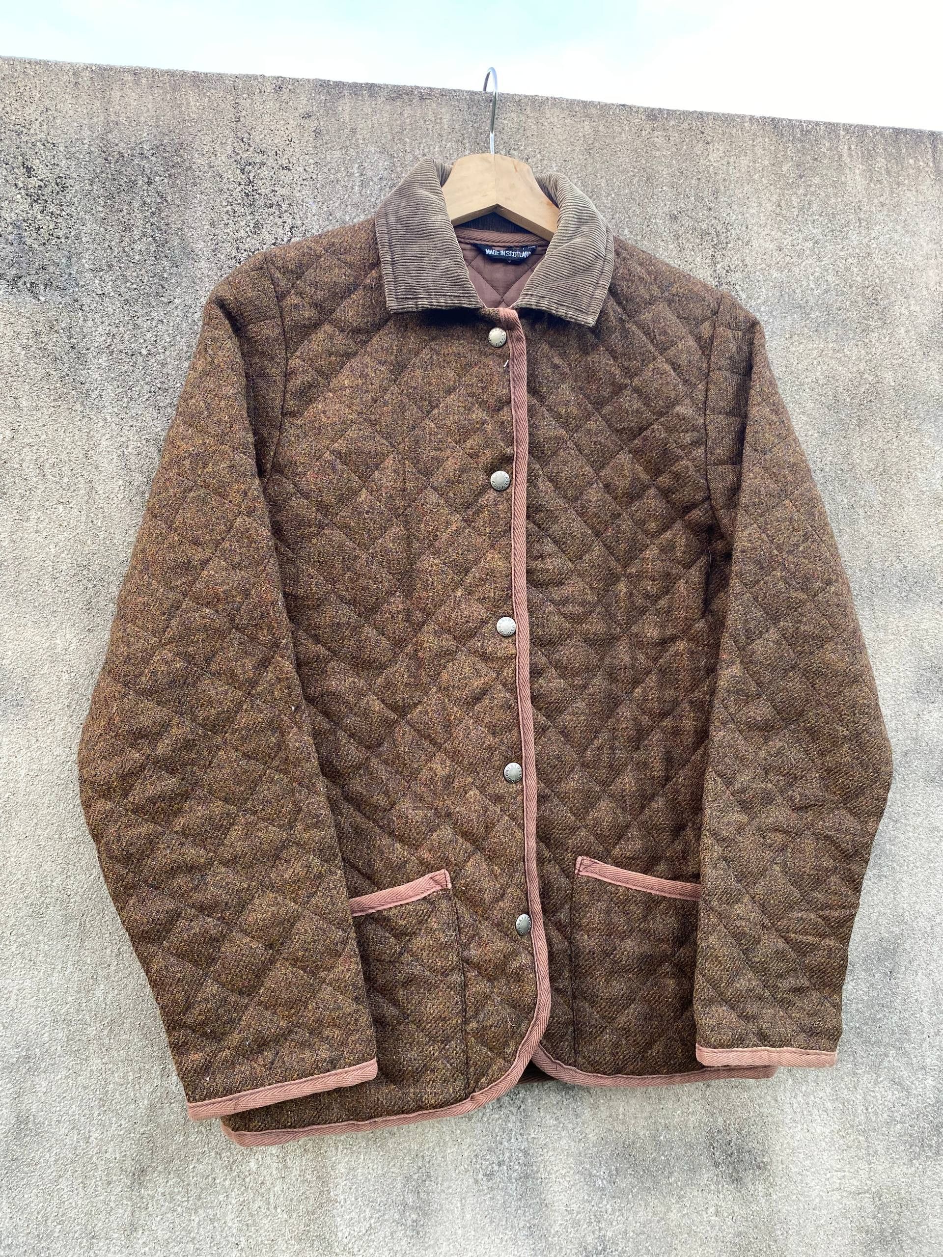 Mackintosh Mackintosh Scotland Quilted Wool Jacket Size US S / EU 44-46 / 1 - 3 Thumbnail