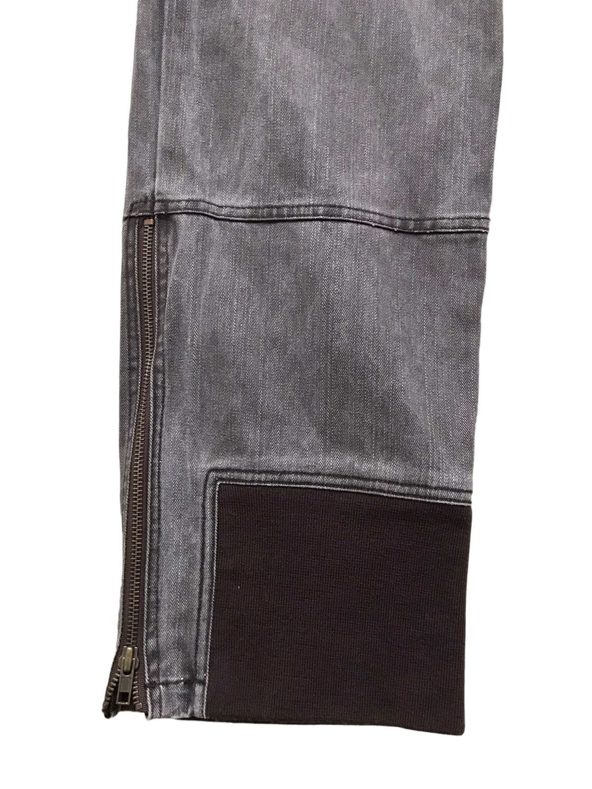 Japanese Brand MIC Mistic Inc Chic Japan Faded Creases Designed Denim Jeans Size US 34 / EU 50 - 4 Thumbnail