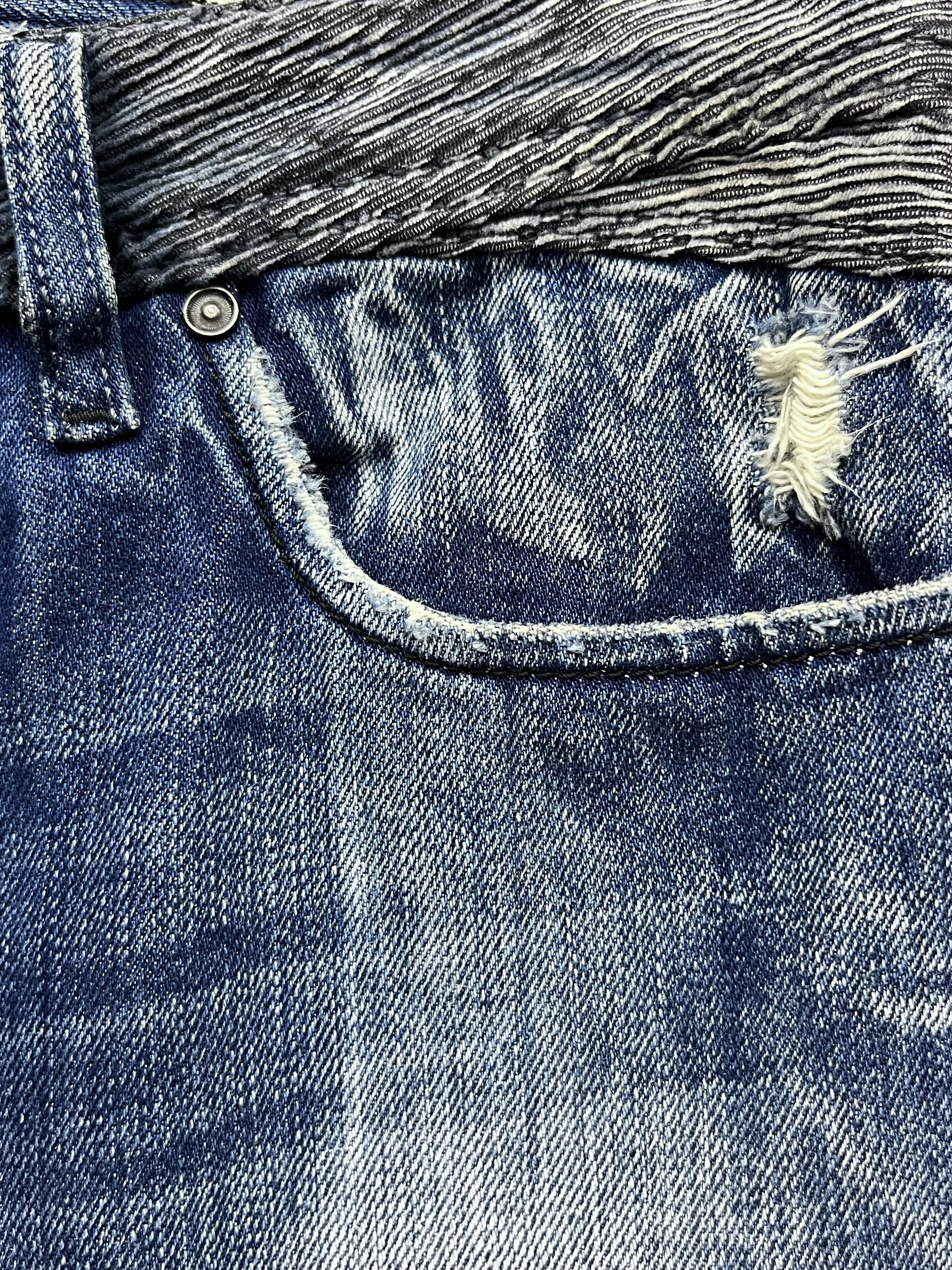 Diesel FYE🔥DIESEL REYHAN ACID WASH Distressed Denim FLARE Jeans Size US 30 / EU 46 - 13 Thumbnail