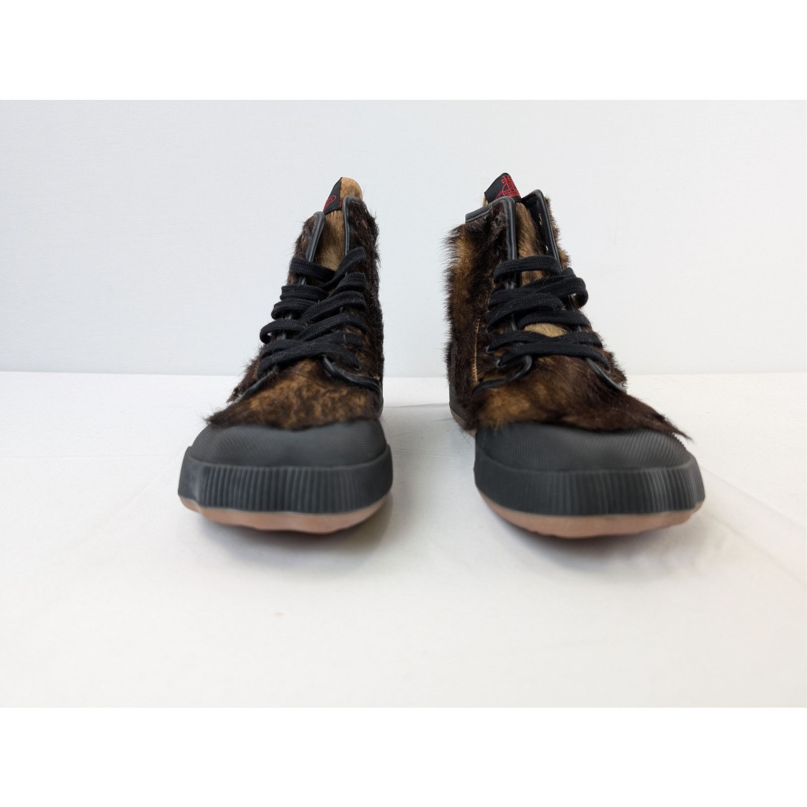 Vivienne Westwood o1rshd1 Animal Gym High Top Sneakers in Brown Size US 10 / EU 43 - 10 Thumbnail