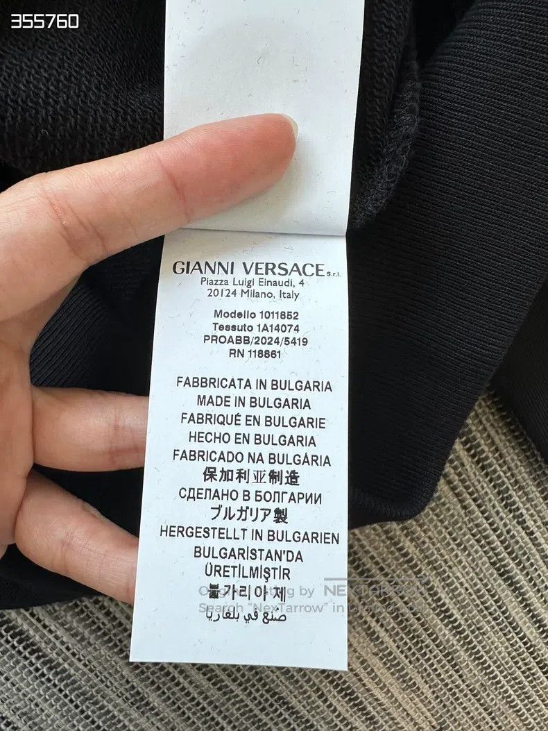 Versace Versace Black sweatshirt Size US L / EU 52-54 / 3 - 6 Thumbnail