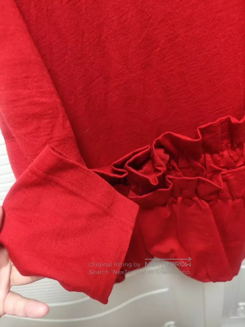 Comme des Garcons Comme Des Garcons Long-sleeve top with a peplum hem, made Size S / US 4 / IT 40 - 3 Thumbnail