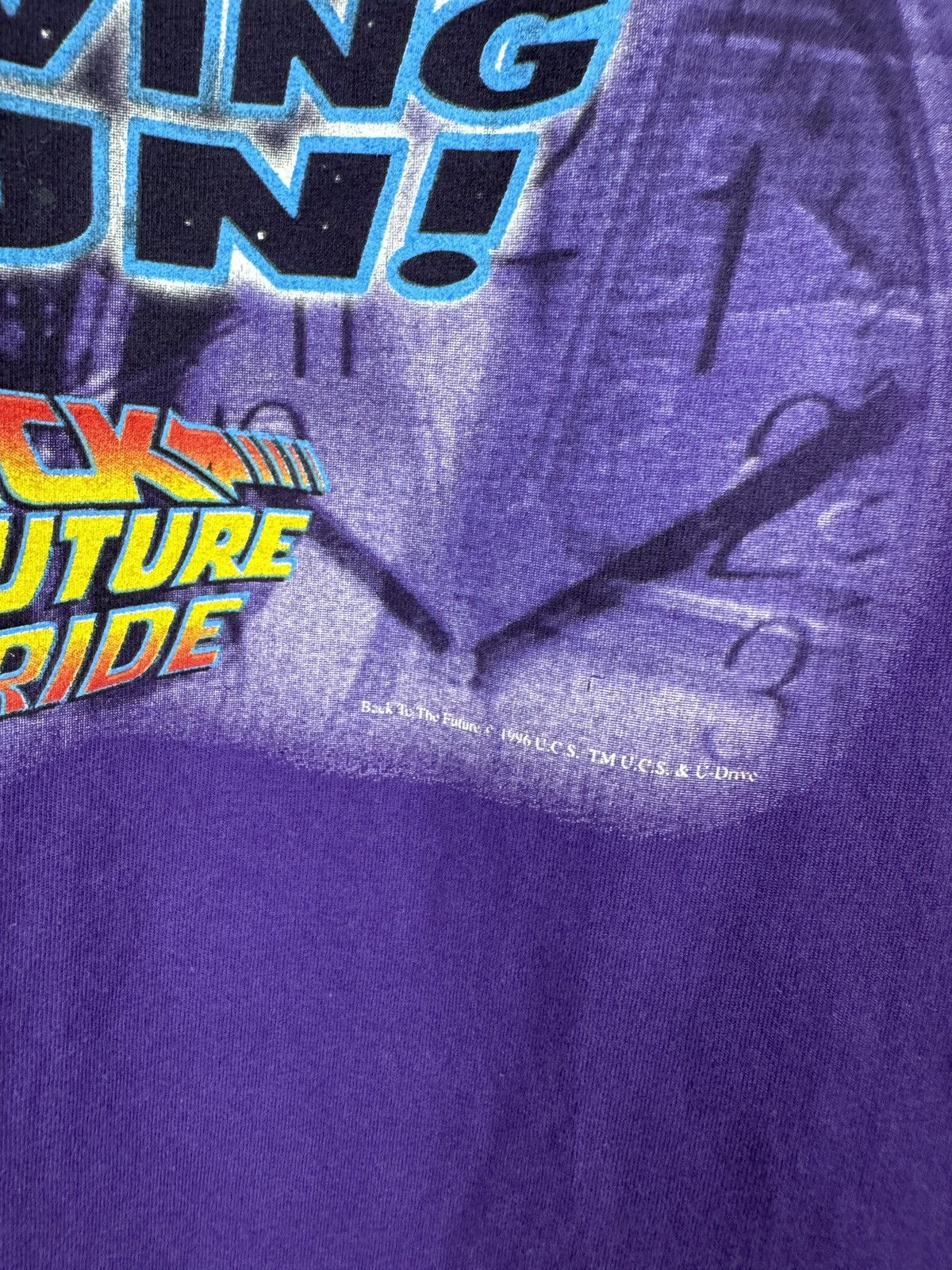 Universal Studios Back to the Future vintage 1996 Universal Studios rare tee Size US M / EU 48-50 / 2 - 10 Thumbnail