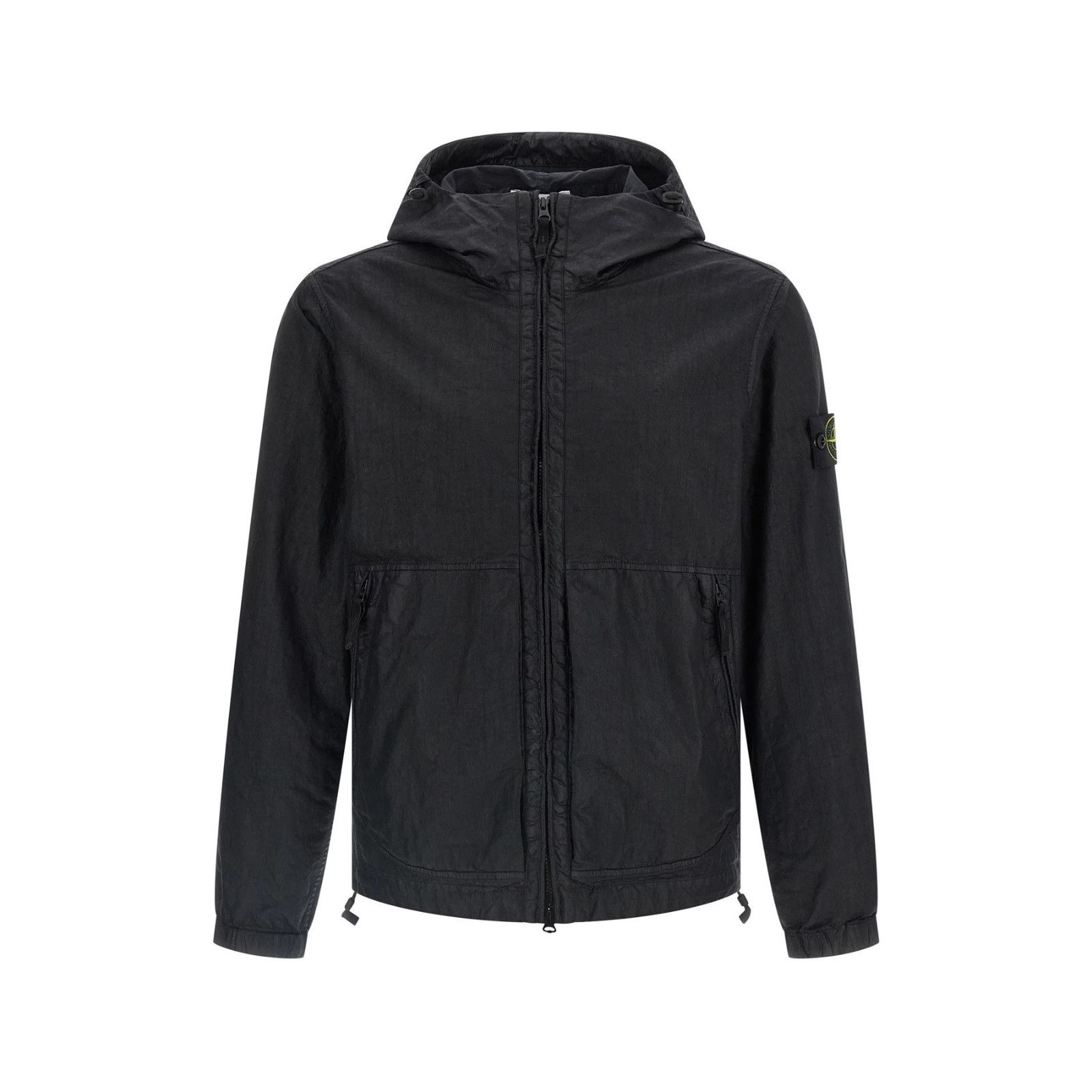 STONE ISLAND Black Jacket New )