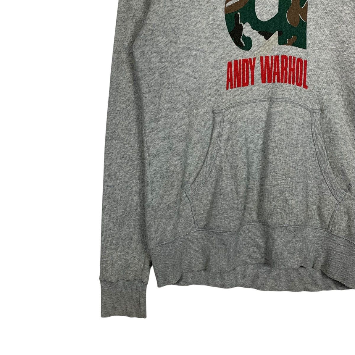 Andy Warhol ANDY WARHOL Big Logo Pullover Hoodies Sweatshirts #1991-C86 Size L / US 10 / IT 46 - 6 Thumbnail