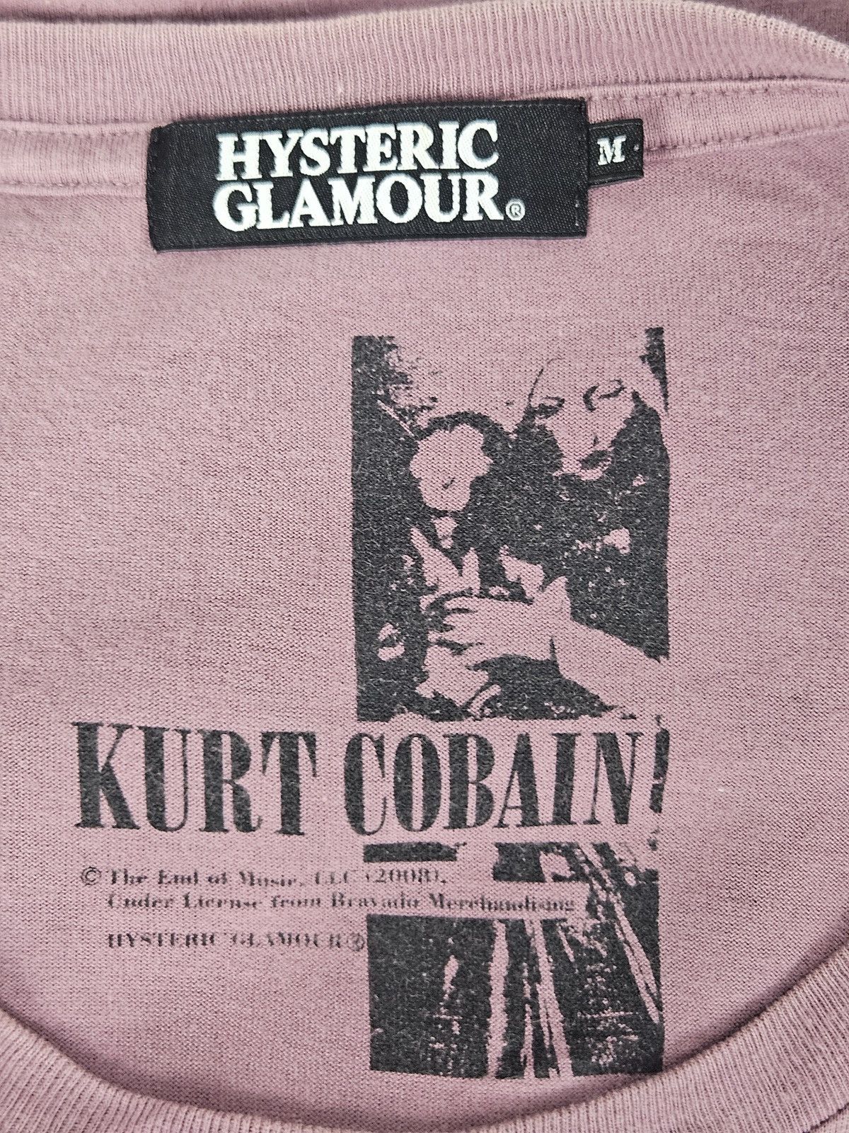 Hysteric Glamour Hysteric Glamour Nirvana Kurt Cobain Blew shirt Size US M / EU 48-50 / 2 - 4 Thumbnail