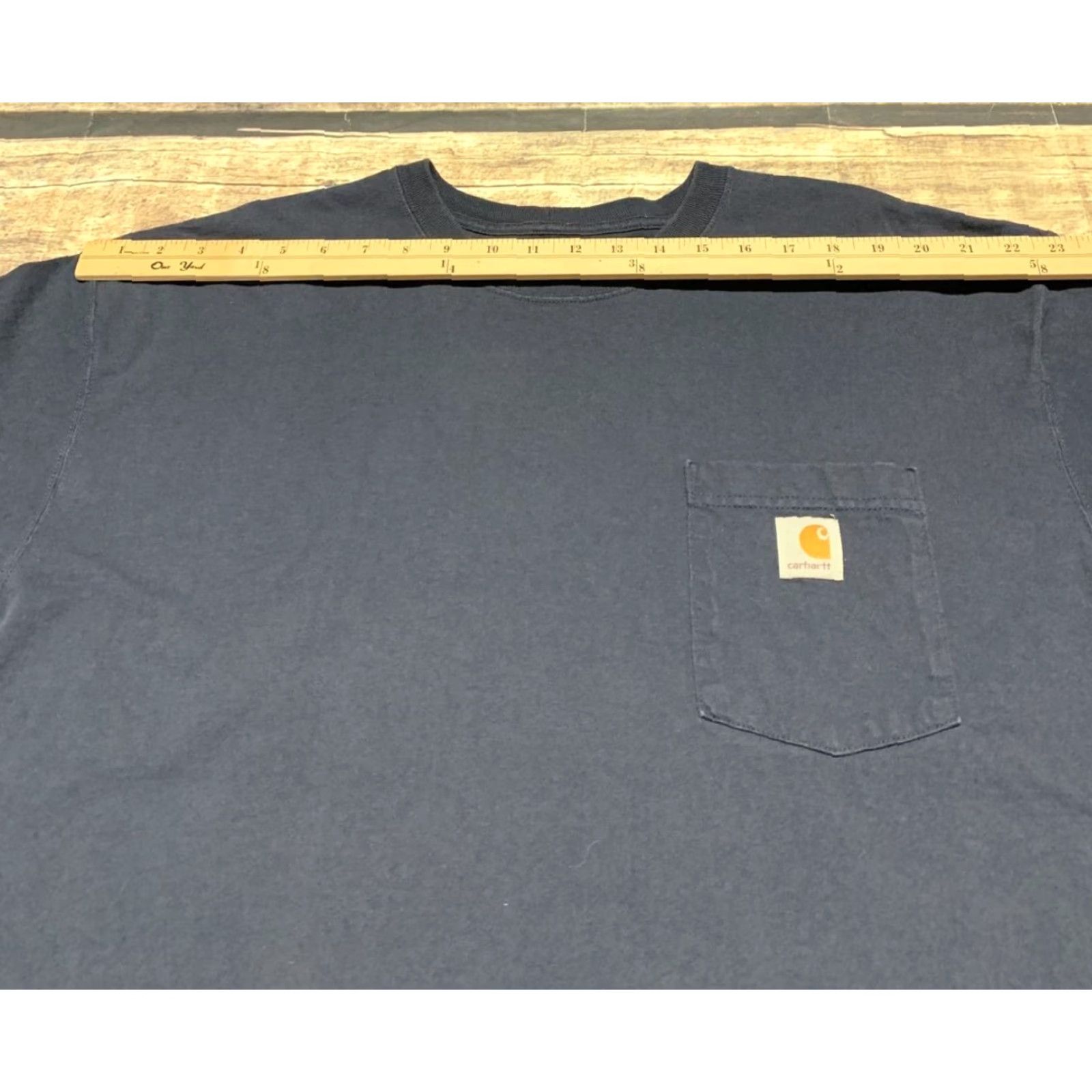 Carhartt VINTAGE Carhartt Shirt Mens 2XL Blue Original Fit Short Sleeve Pocket Workwear Logo Size US XXL / EU 58 / 5 - 4 Thumbnail